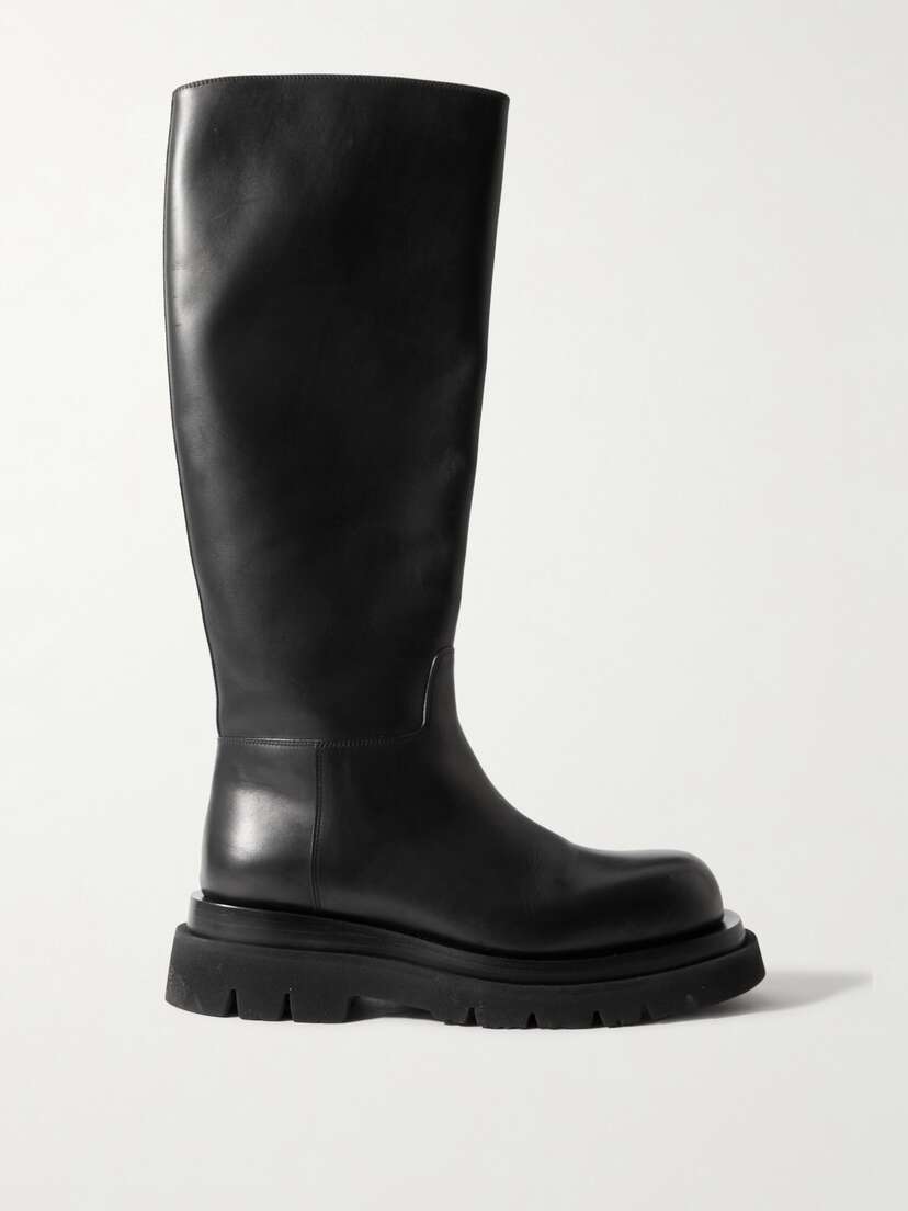 Bottega Veneta Shibuya Leather Knee Boots
