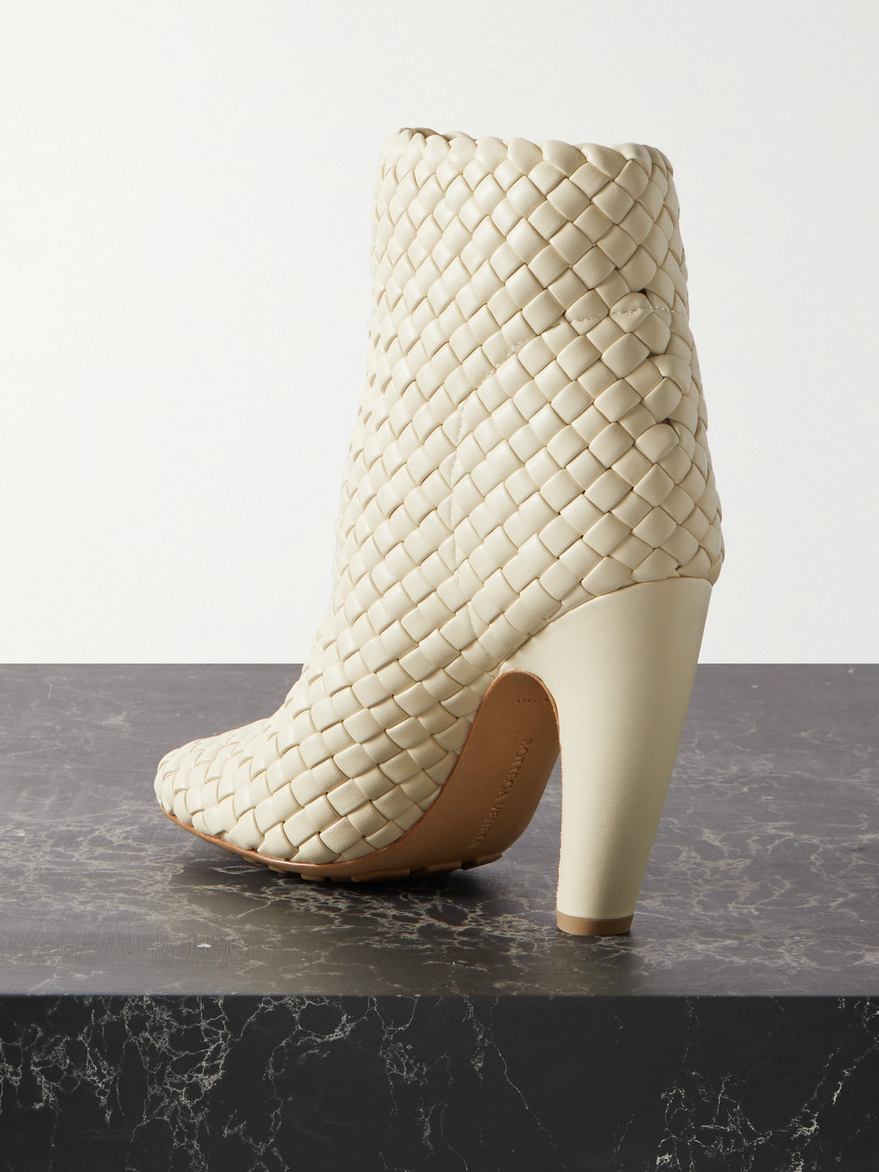 Mini Lido Intrecciato Ankle Boots