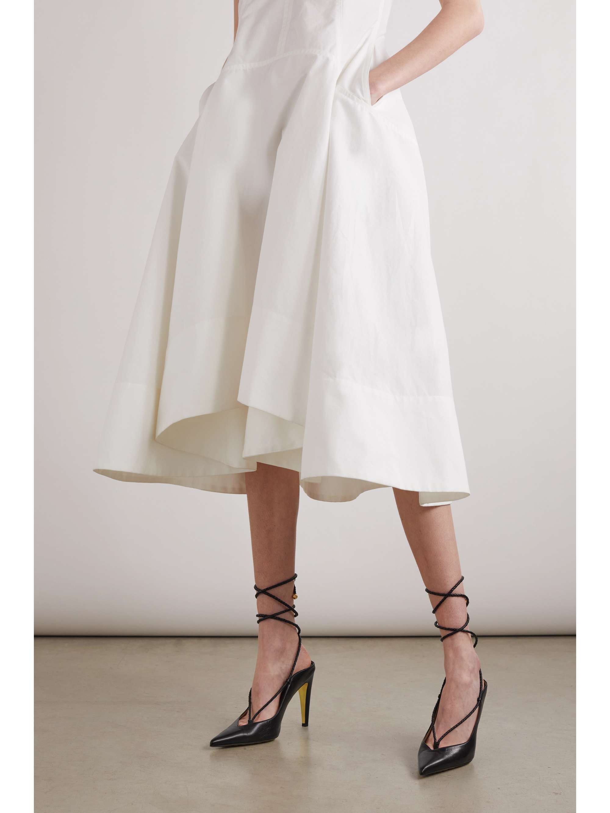 BOTTEGA VENETA Loft leather pumps