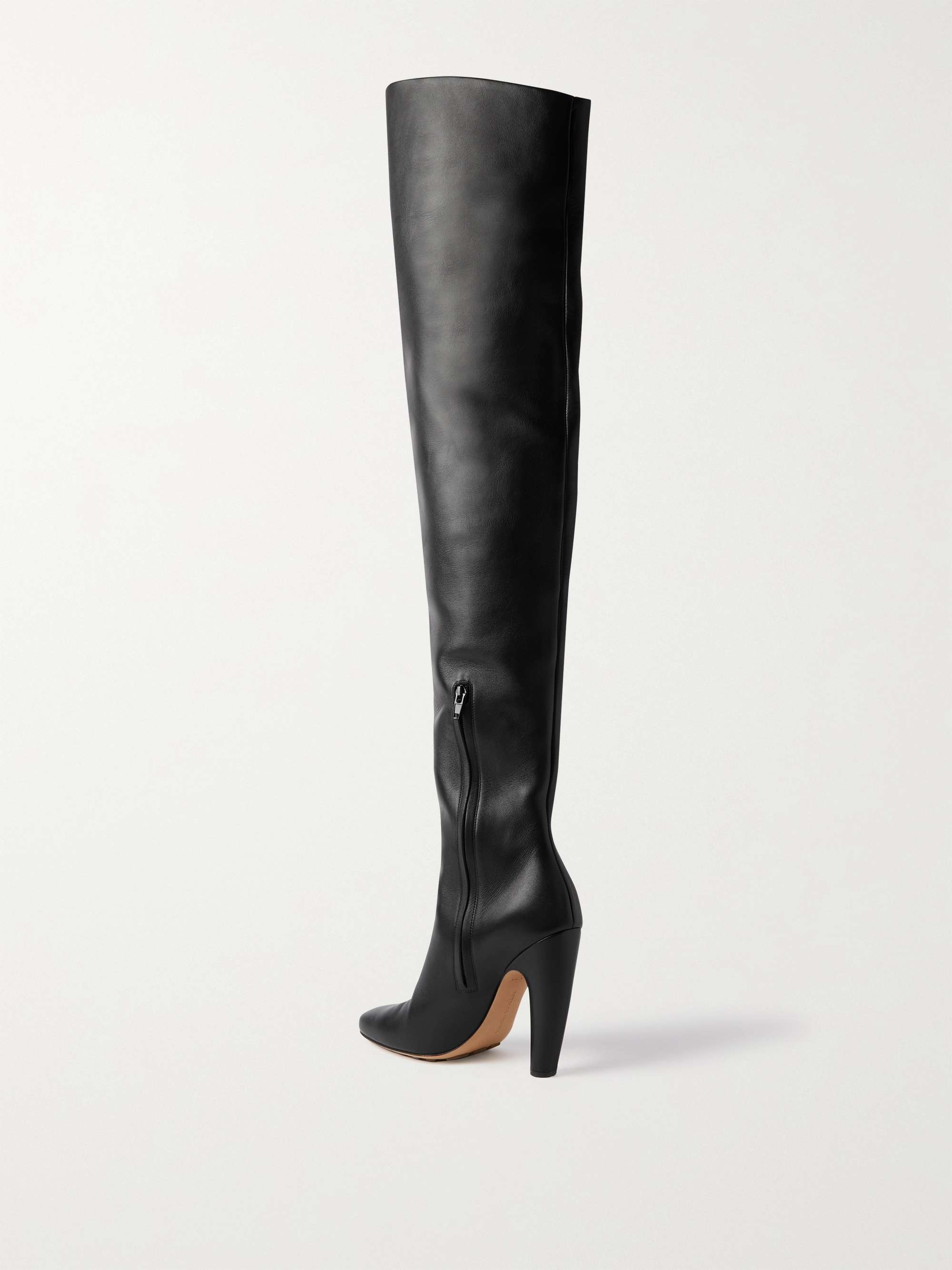 BOTTEGA VENETA Veneta leather over-the-knee boots