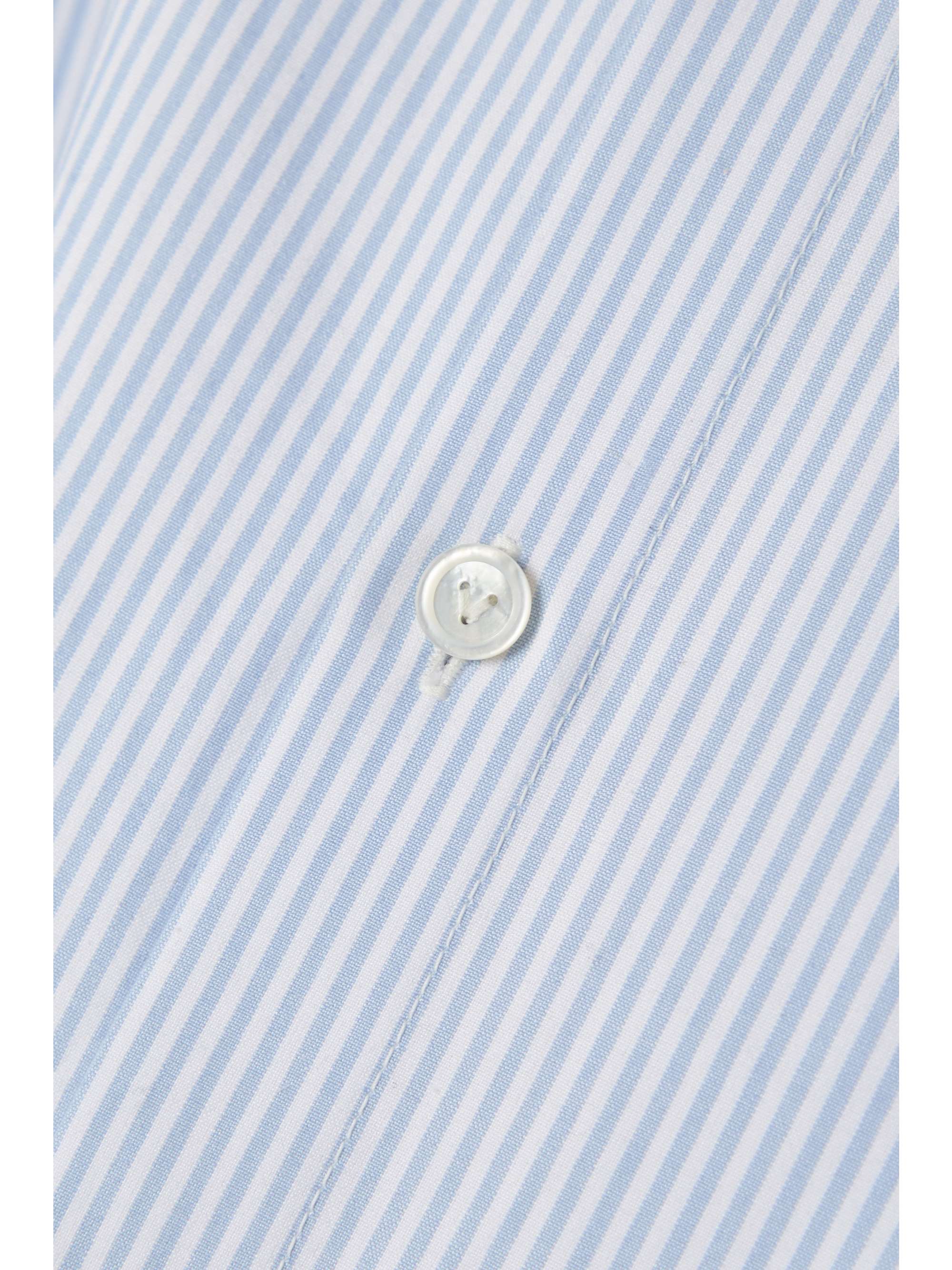 BOTTEGA VENETA Oversized striped cotton-poplin shirt