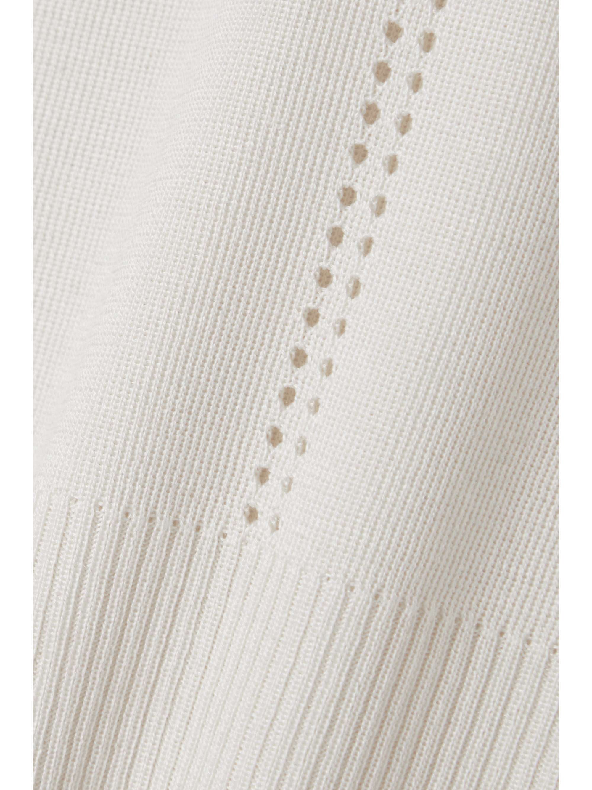 BOTTEGA Pointelleknit silk sweater NETAPORTER