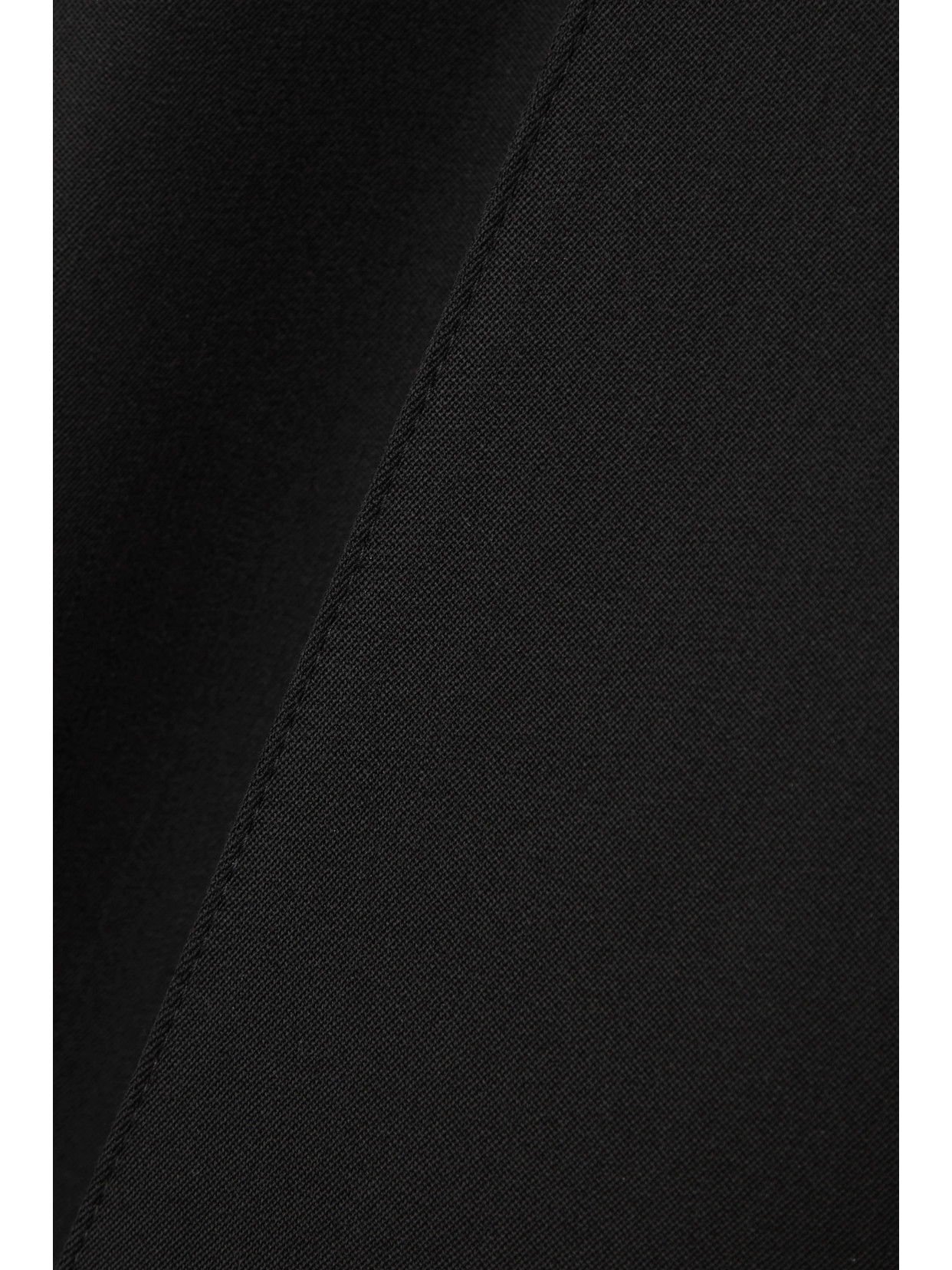Bottega Veneta Pleated Grain De Poudre Wool Straight-leg Pants In Black