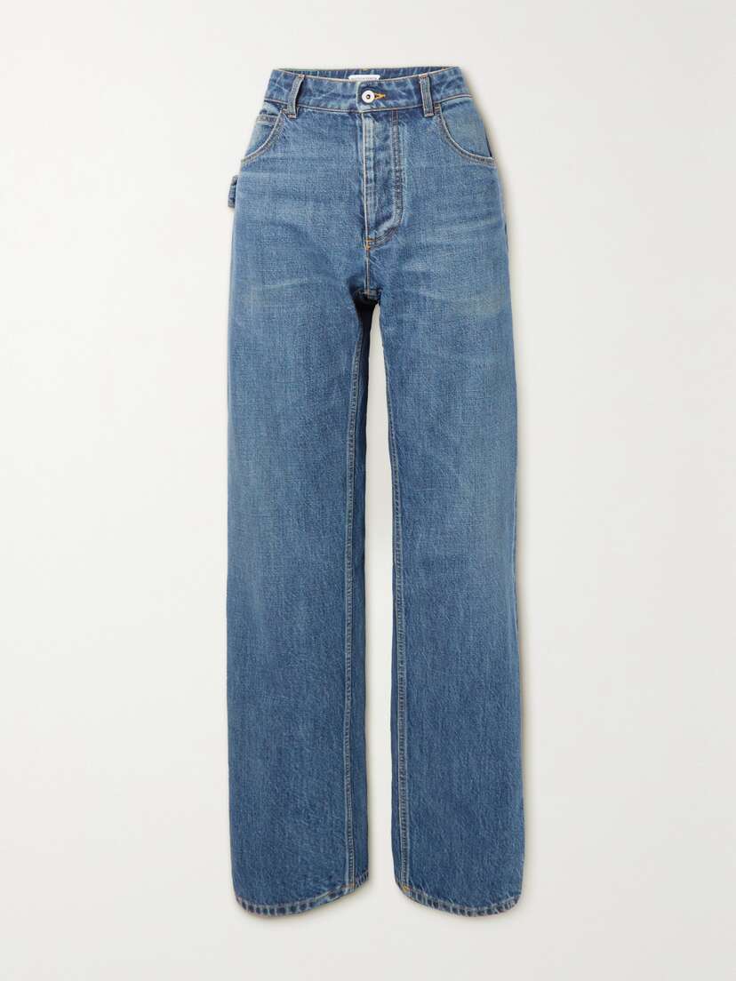 Bottega Veneta High-rise Straight-leg Jeans