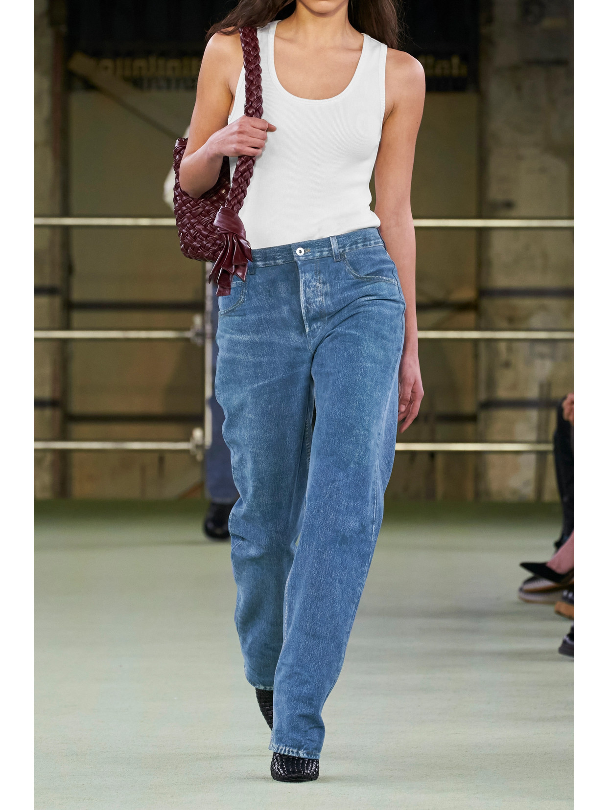 High-Rise Straight-Leg Jeans