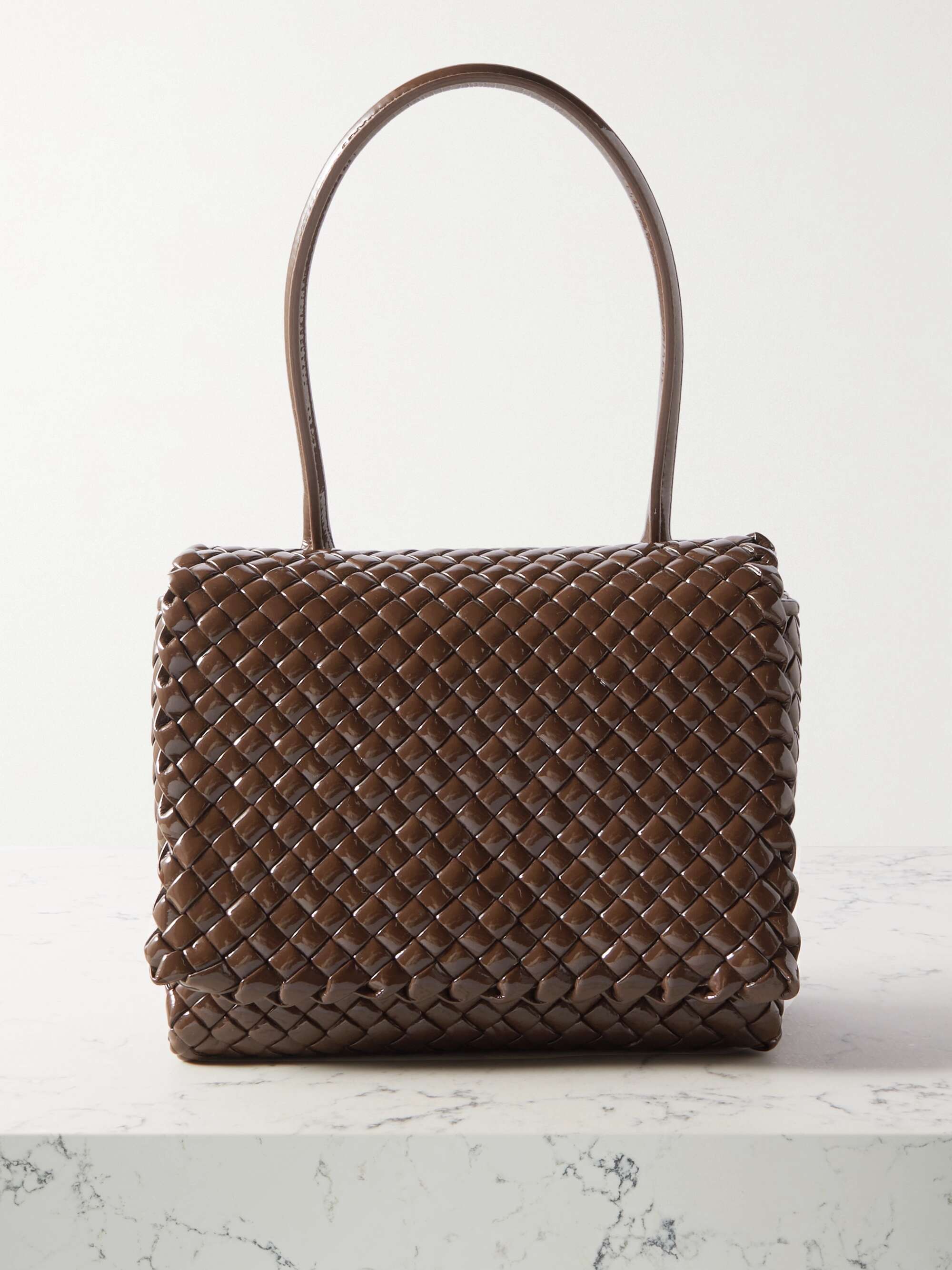 Sac à main en vinyle intrecciato Patti BOTTEGA VENETA pour femme