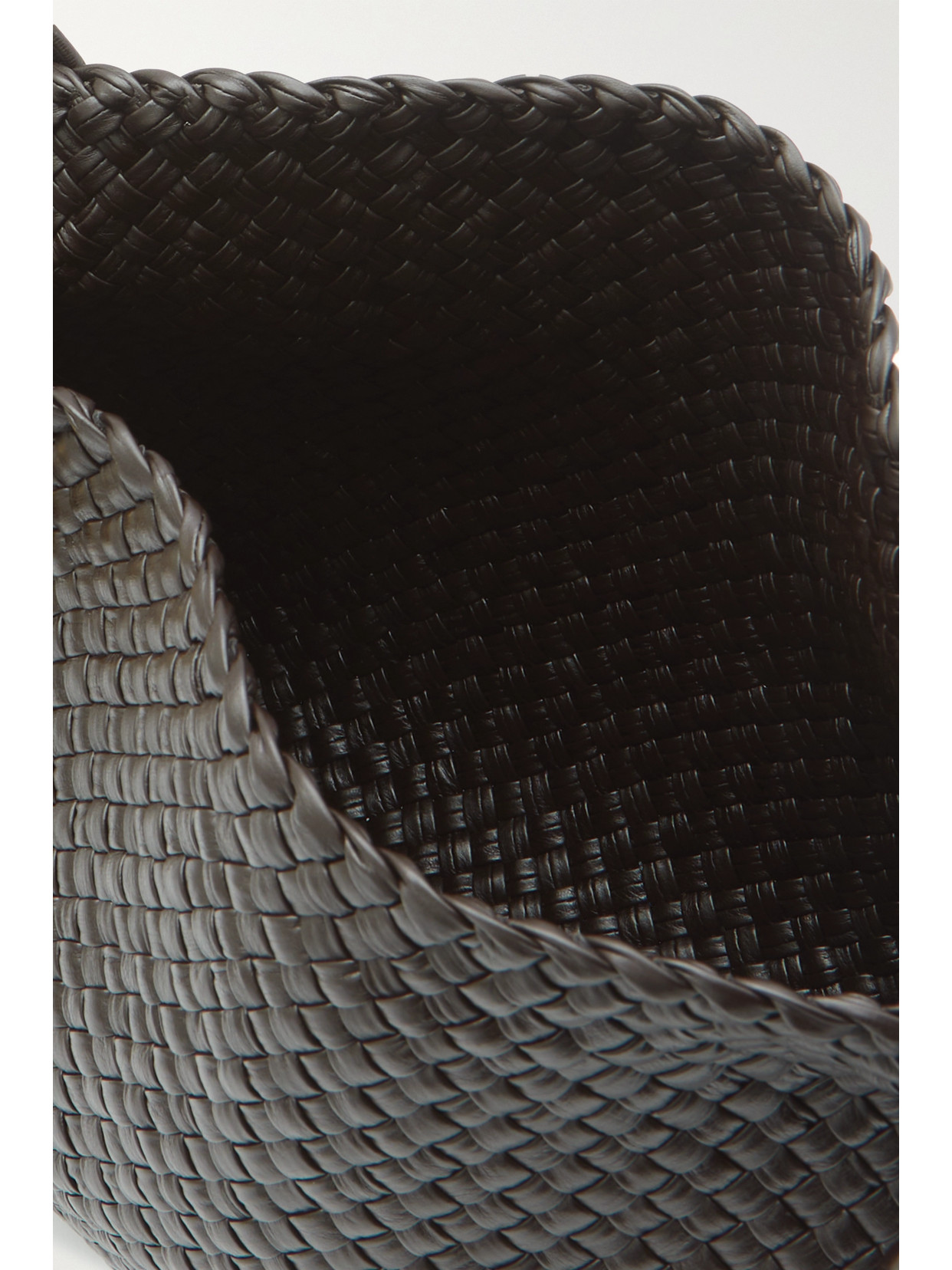 Bottega Veneta Tosca Intreccio Leather Hobo In Brown