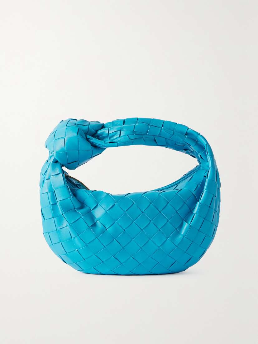 Bottega Veneta Jodie Mini Knotted Intrecciato Leather Tote