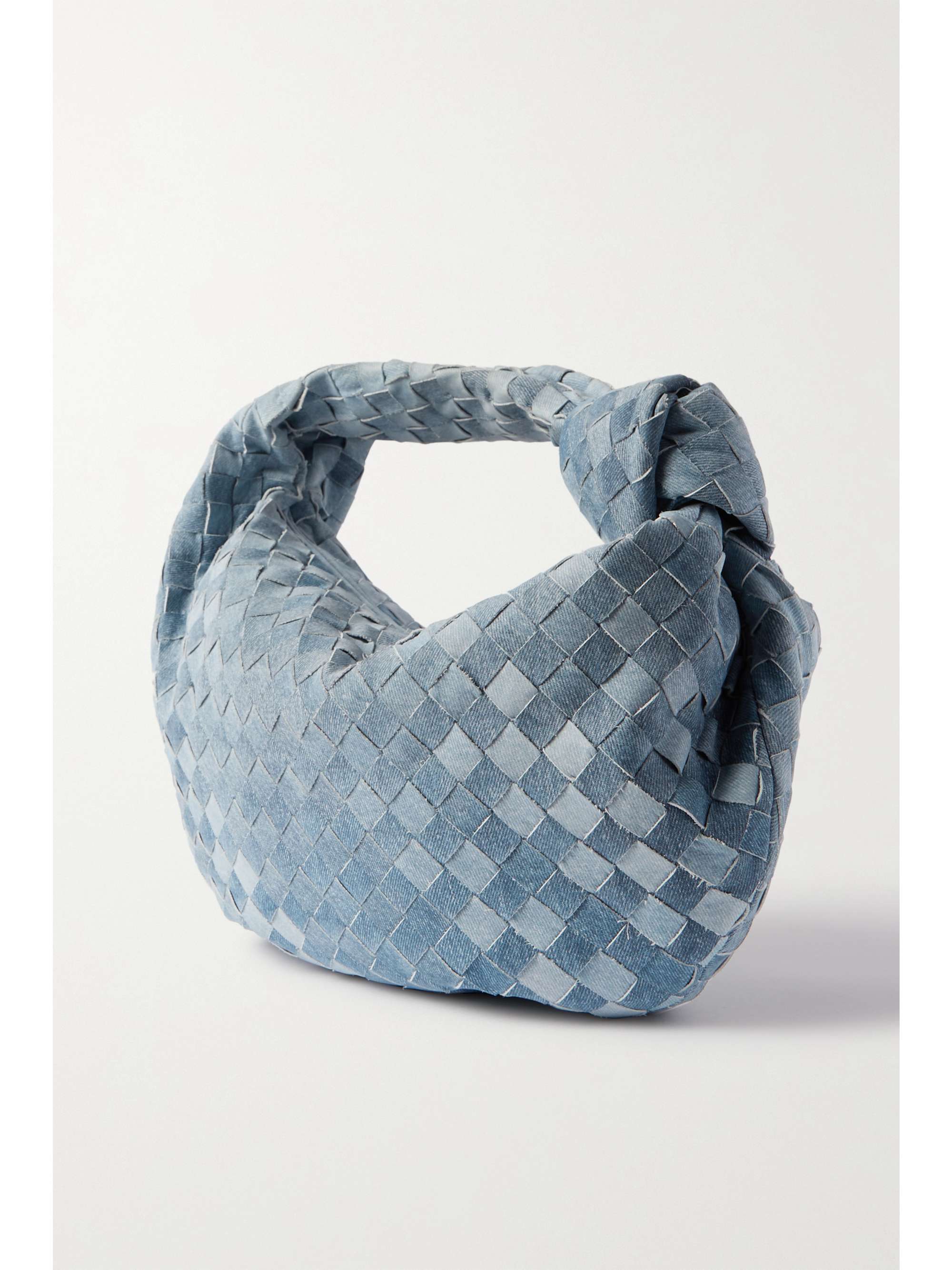 BOTTEGA VENETA Jodie Teen knotted intrecciato printed leather tote