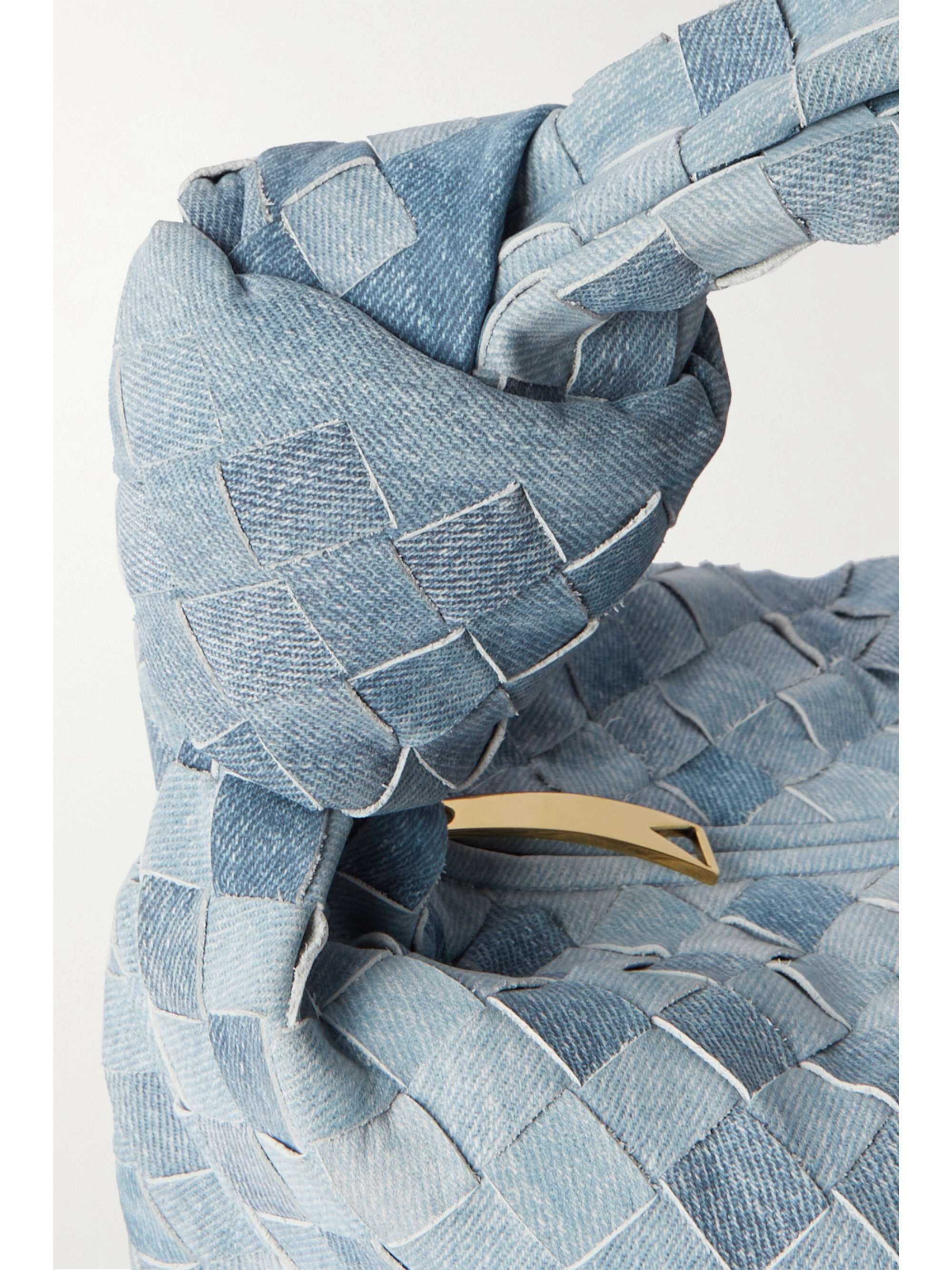 BOTTEGA VENETA Jodie Teen knotted intrecciato printed leather tote