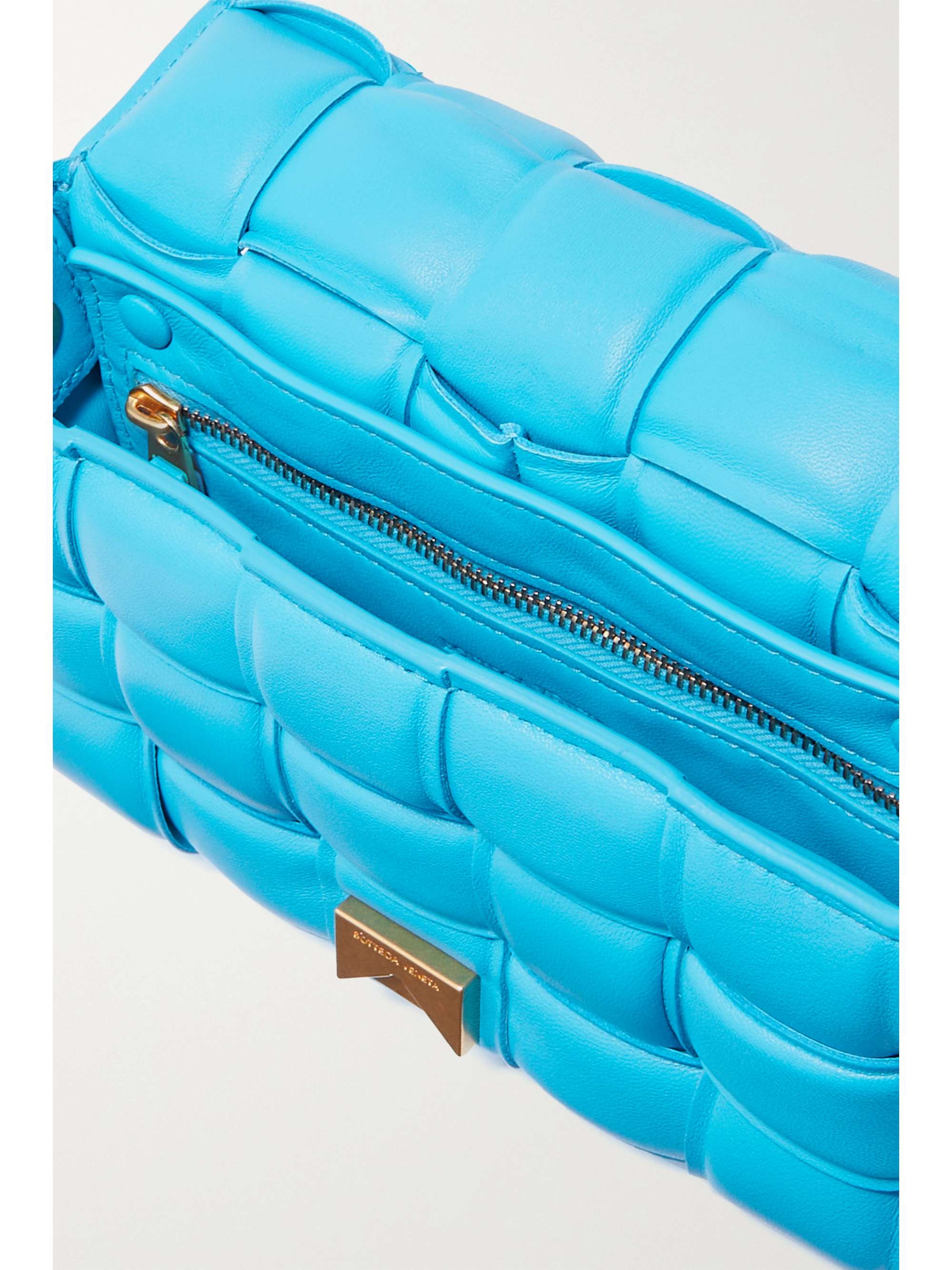 BOTTEGA Cassette small padded intrecciato leather shoulder bag