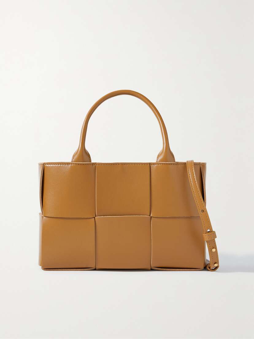 Bottega Veneta Arco Mini Intrecciato Leather Tote