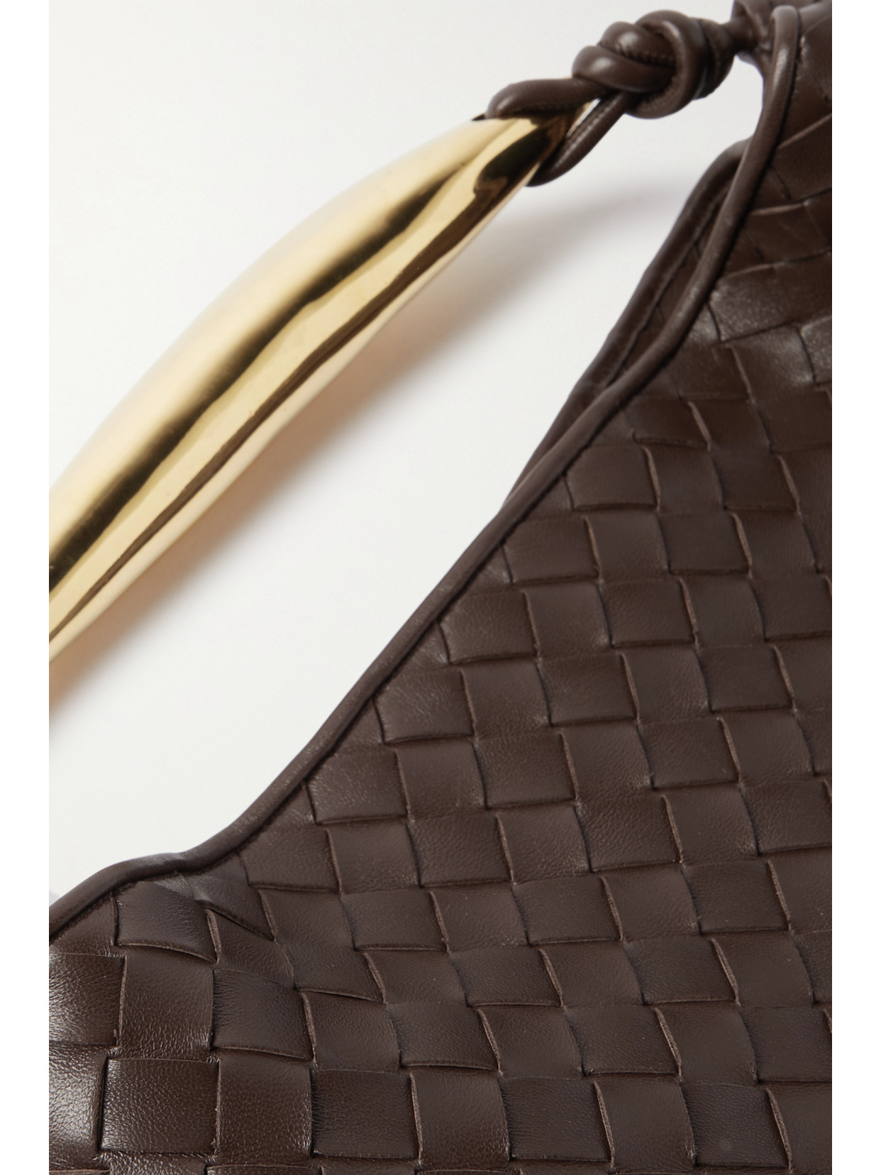 Sardine Small Intrecciato Leather Tote