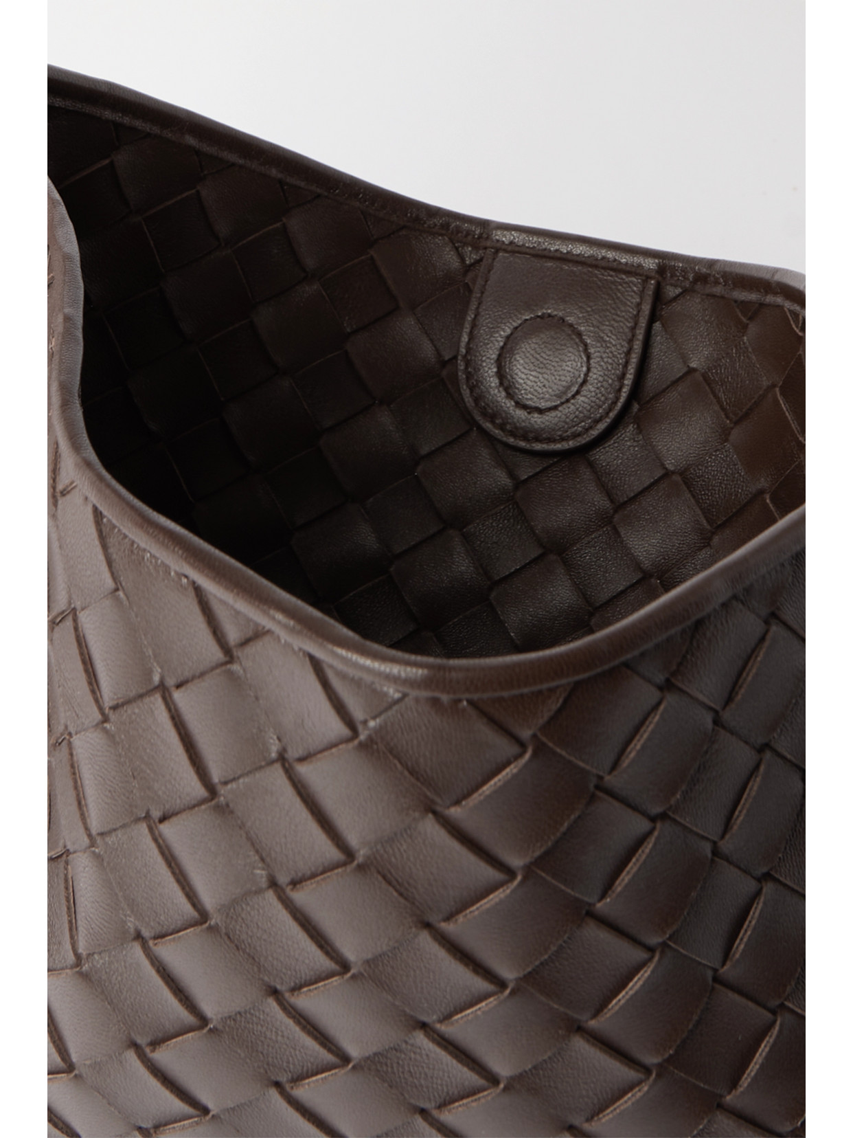 Sardine Small Intrecciato Leather Tote