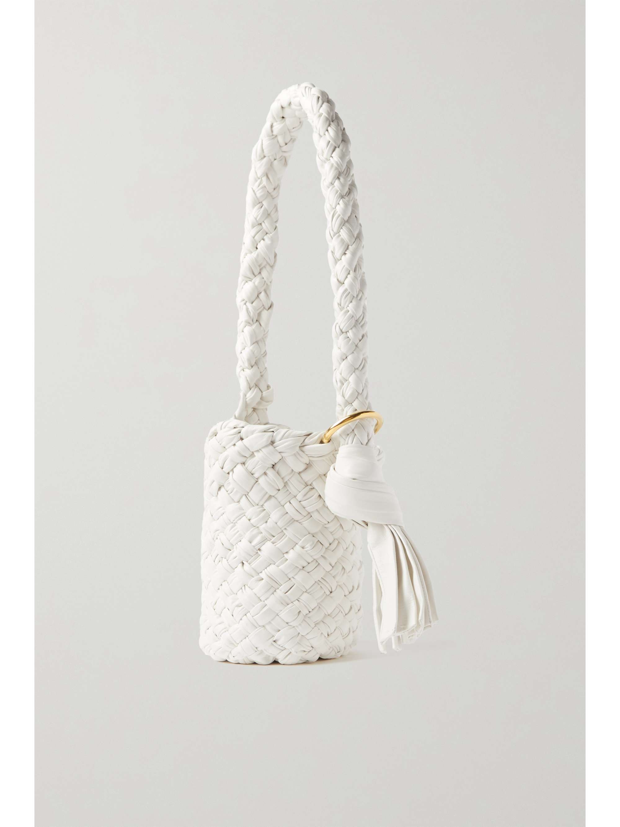 BOTTEGA VENETA Kalimero intrecciato leather bucket bag