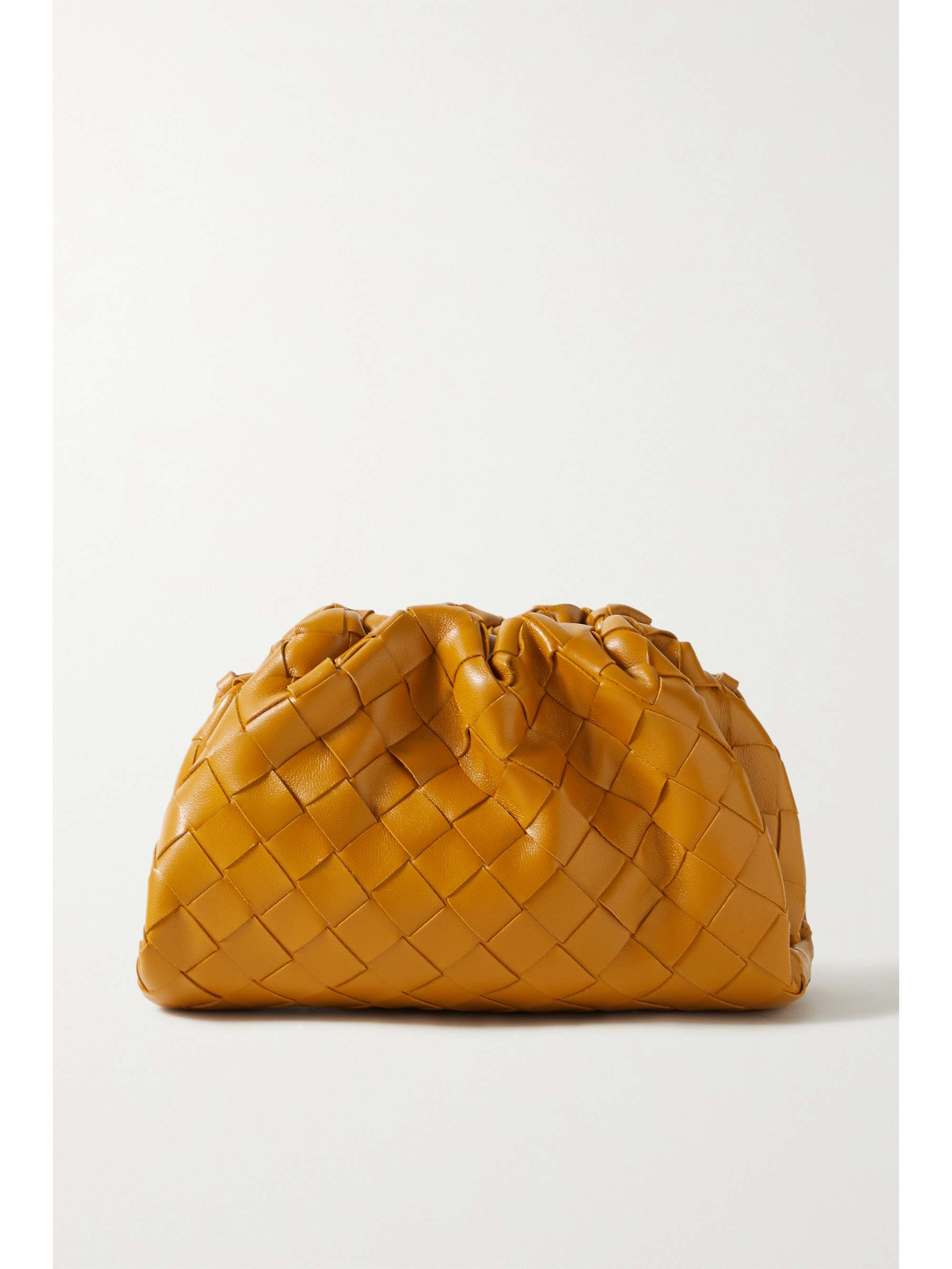 Bottega Mini Pouch Gold ubicaciondepersonas.cdmx.gob.mx