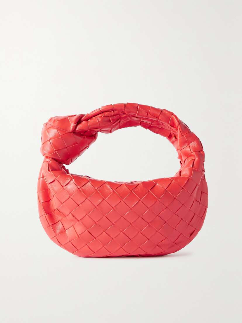 Bottega Veneta Jodie Mini Knotted Intrecciato Leather Tote