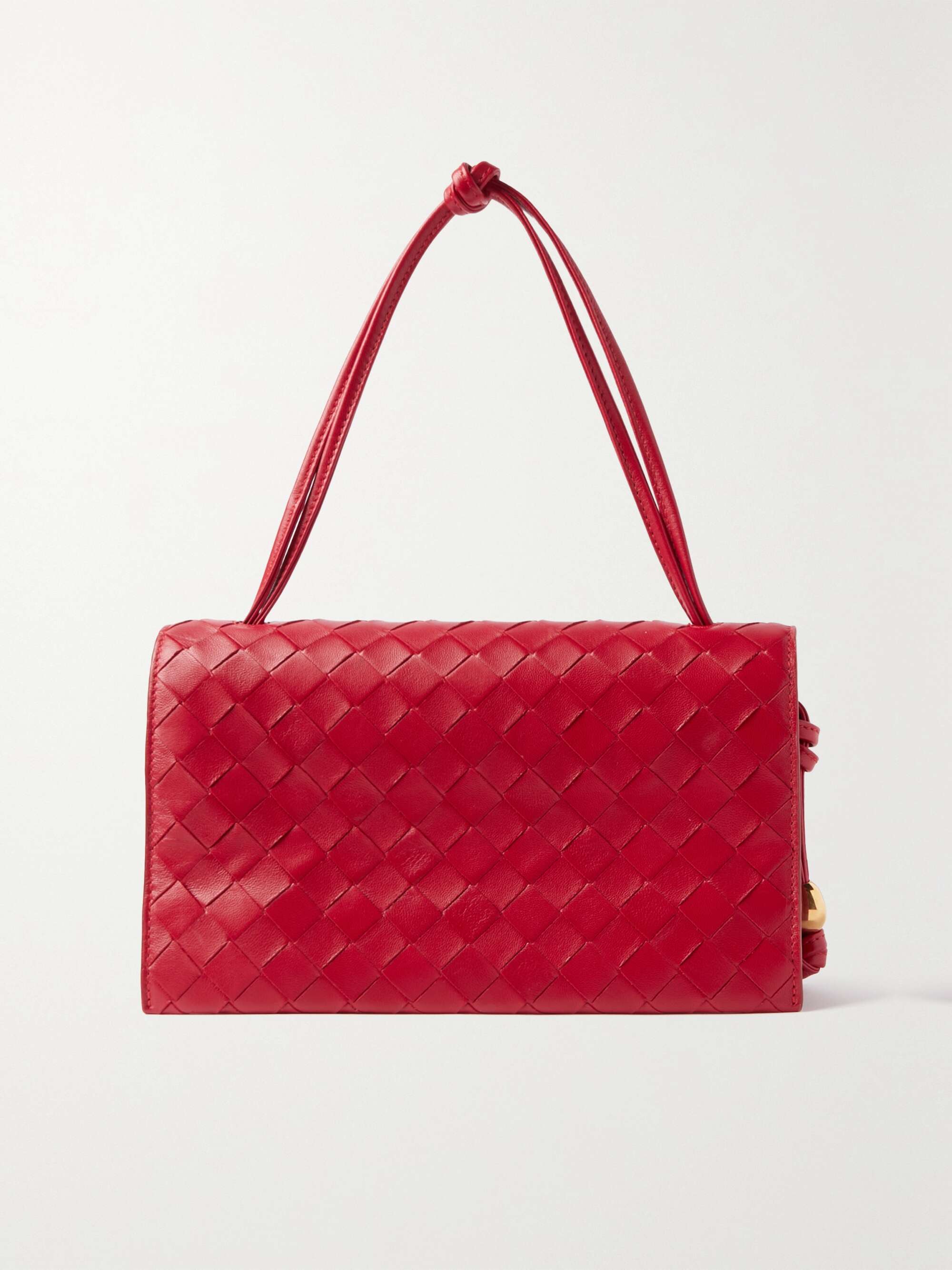 VENETA Trio intrecciato leather bag | NET-A-PORTER