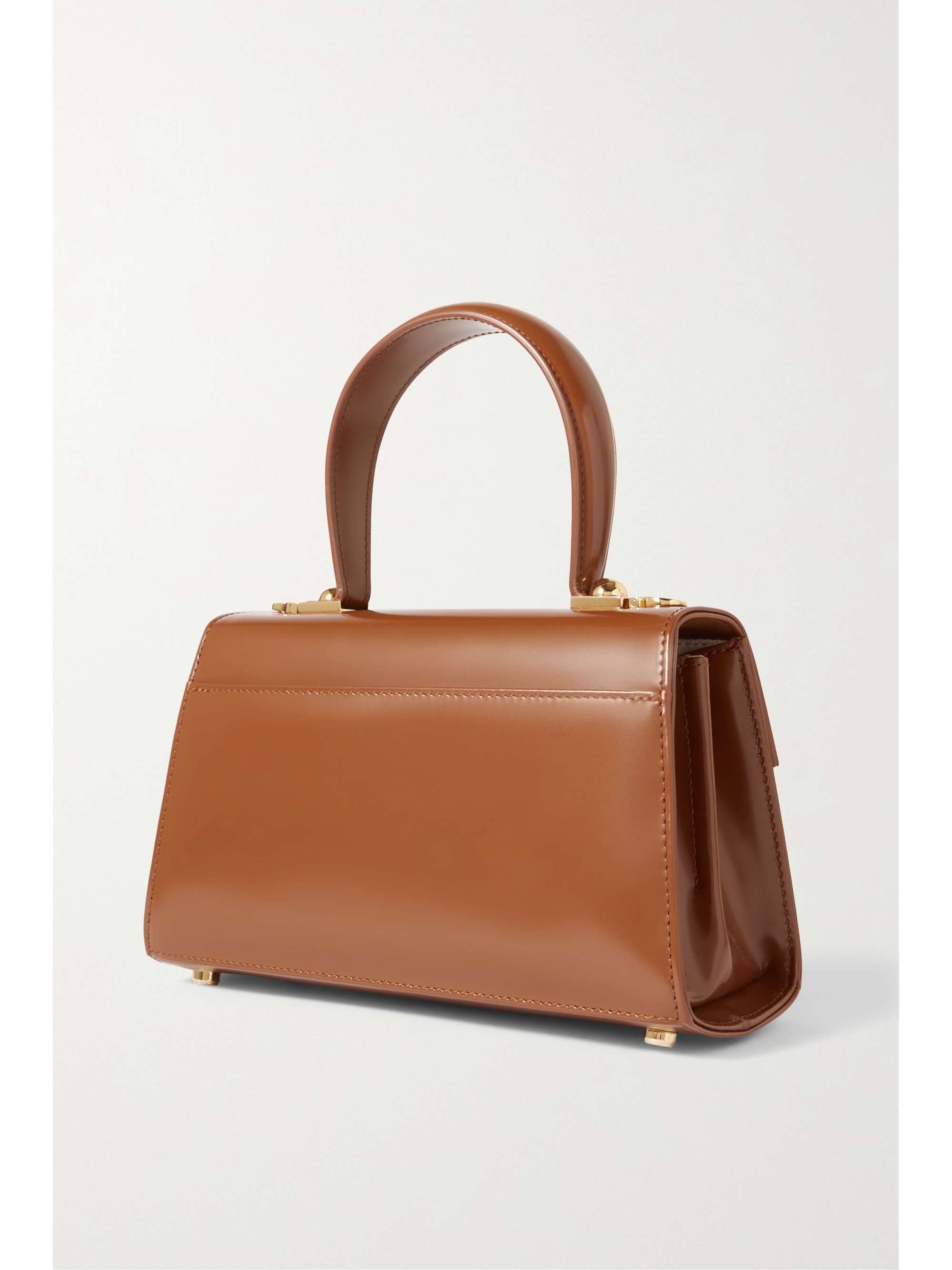 FERRAGAMO Iconic mini leather shoulder bag NETAPORTER