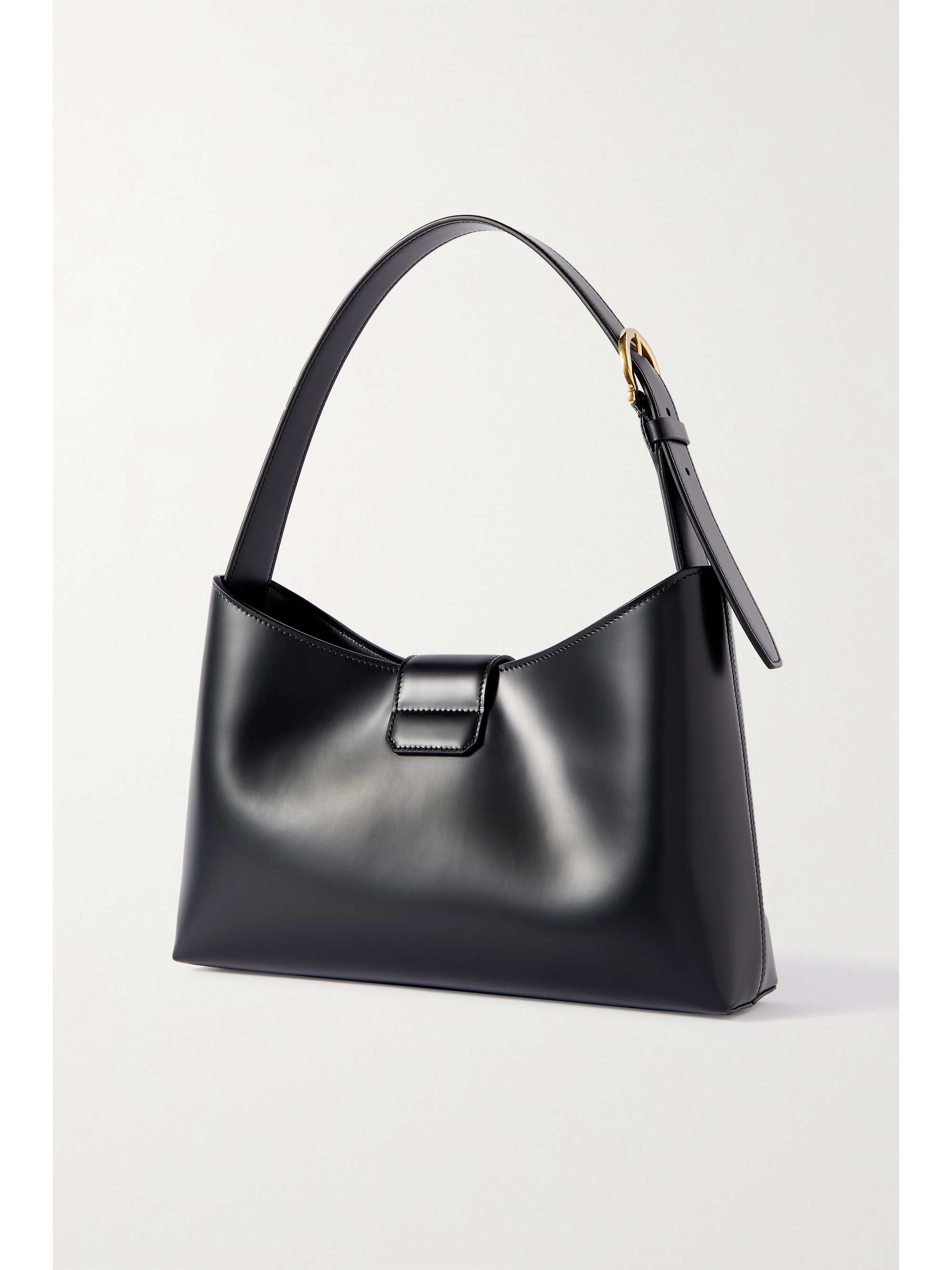 Trifolio large leather shoulder bag