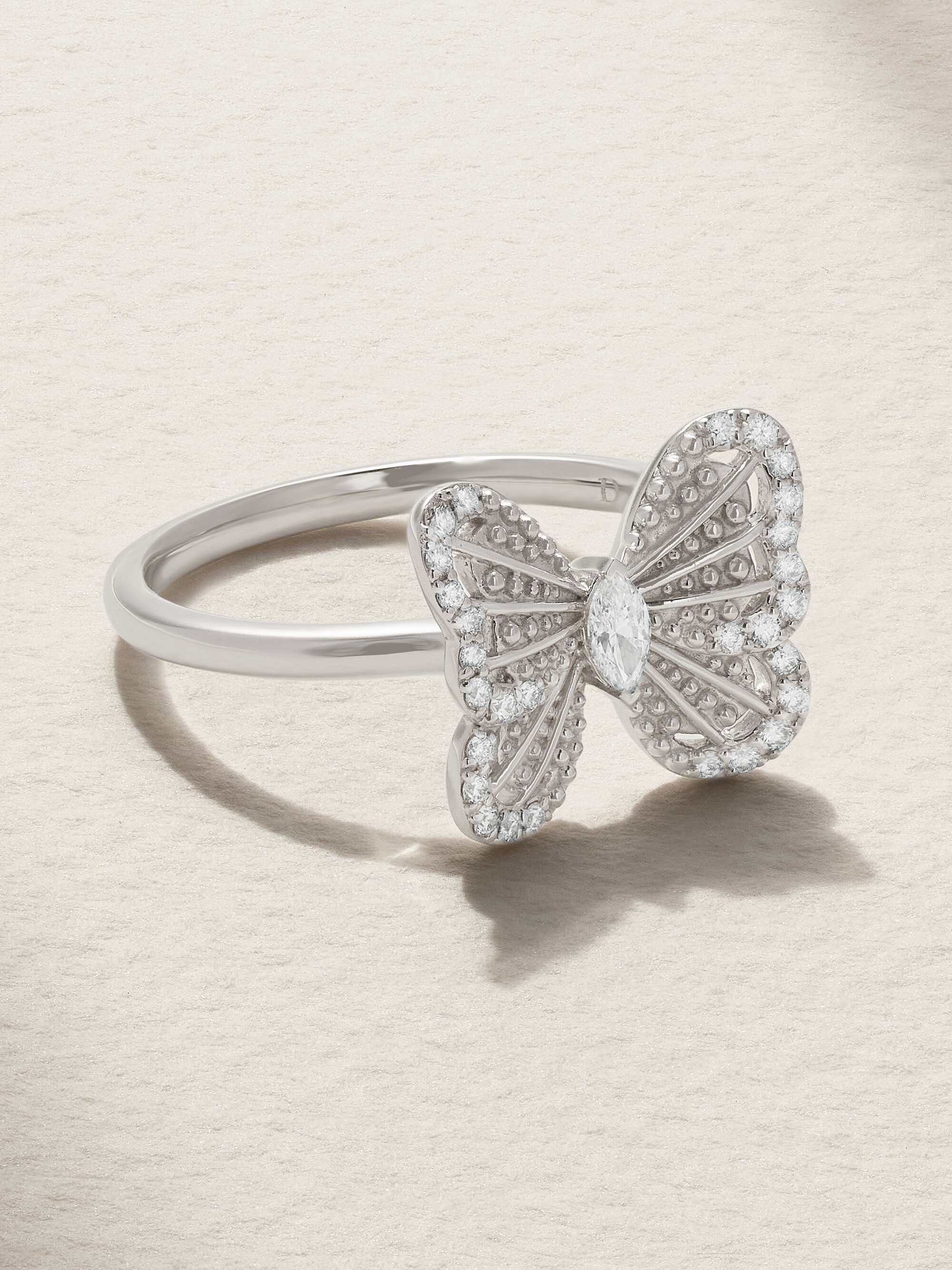 de Beers Portraits of Nature Butterfly Ring