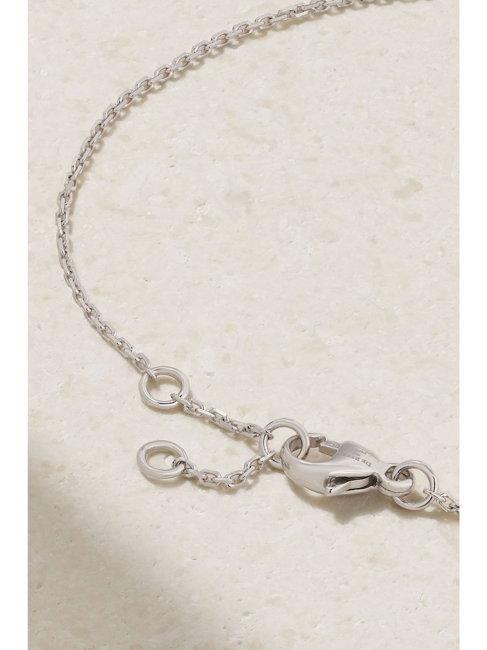 DE BEERS Portraits of Nature Butterfly 18-karat rose gold diamond bracelet