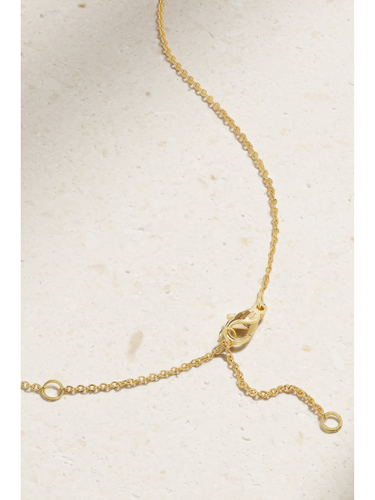 De Beers My First Clea 18-karat Gold Diamond Necklace In Gold