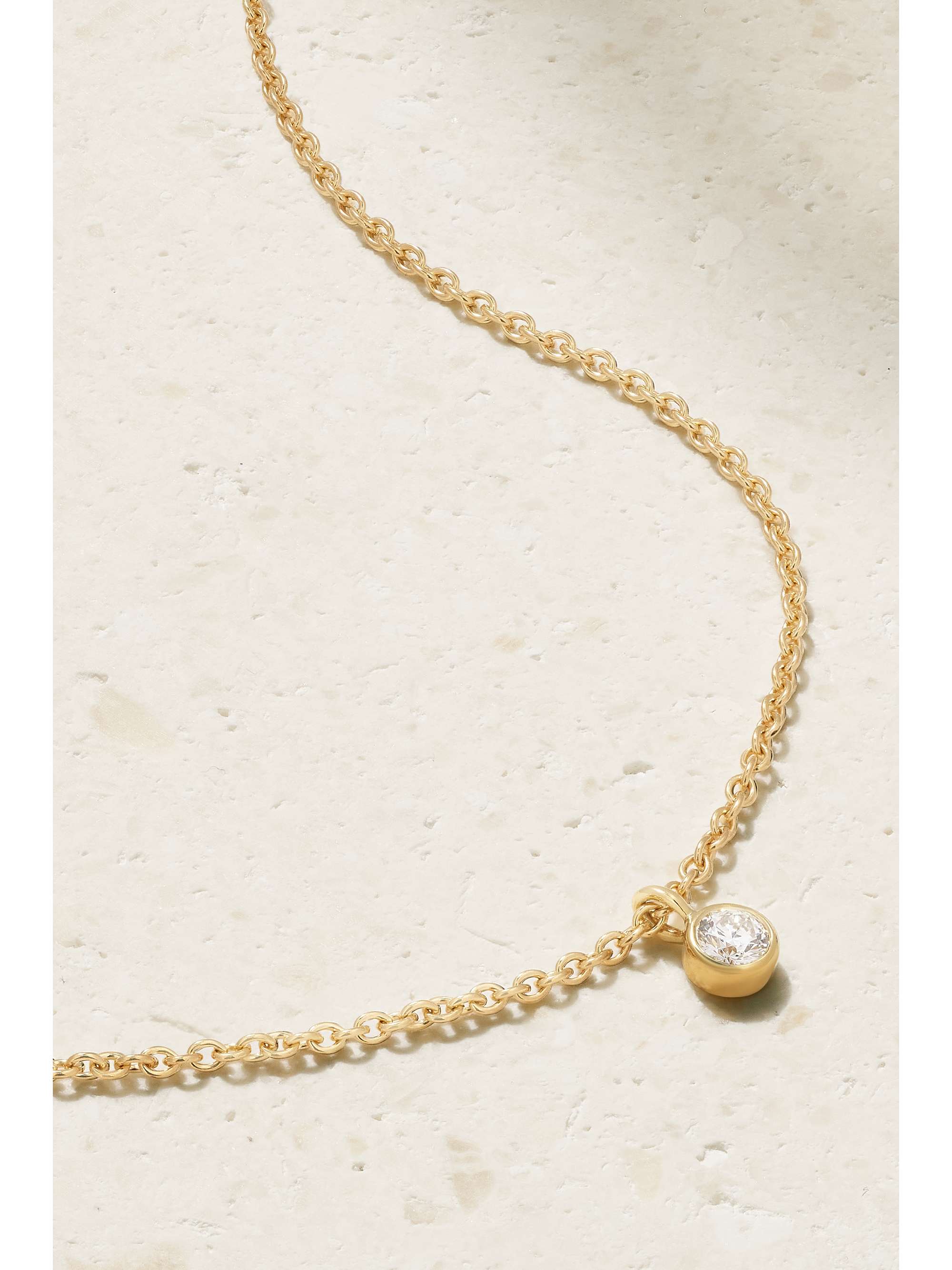 DE BEERS My First De Beers Clea 18-karat gold diamond necklace