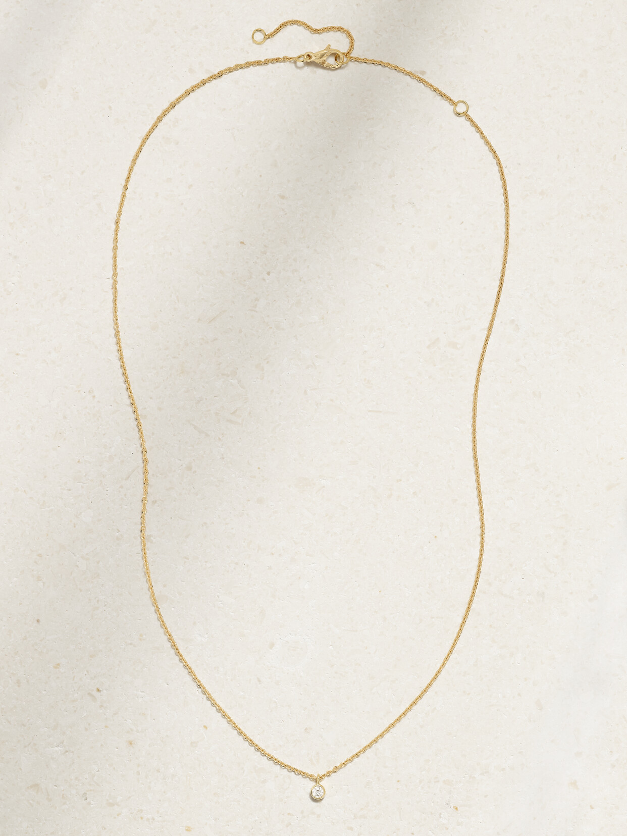 De Beers My First  Clea 18-karat Gold Diamond Necklace