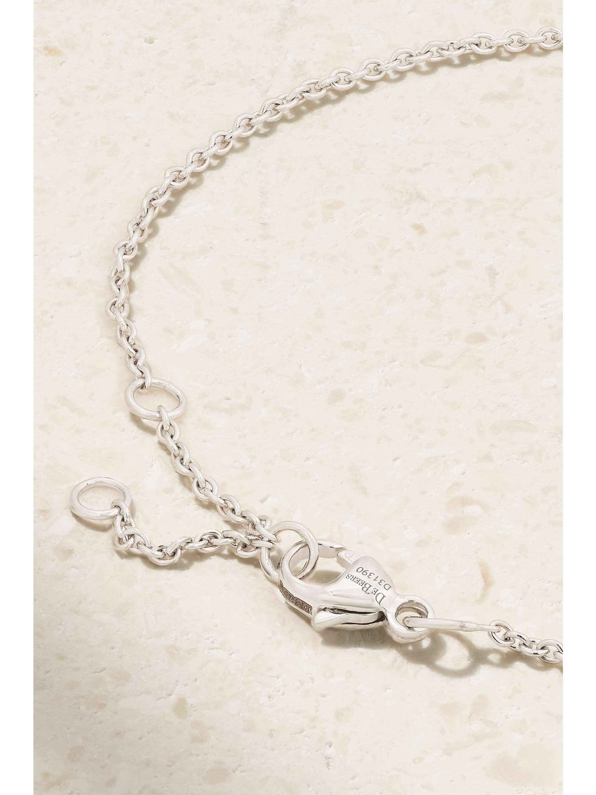 DE BEERS My First De Beers Aura 18-karat white gold diamond bracelet