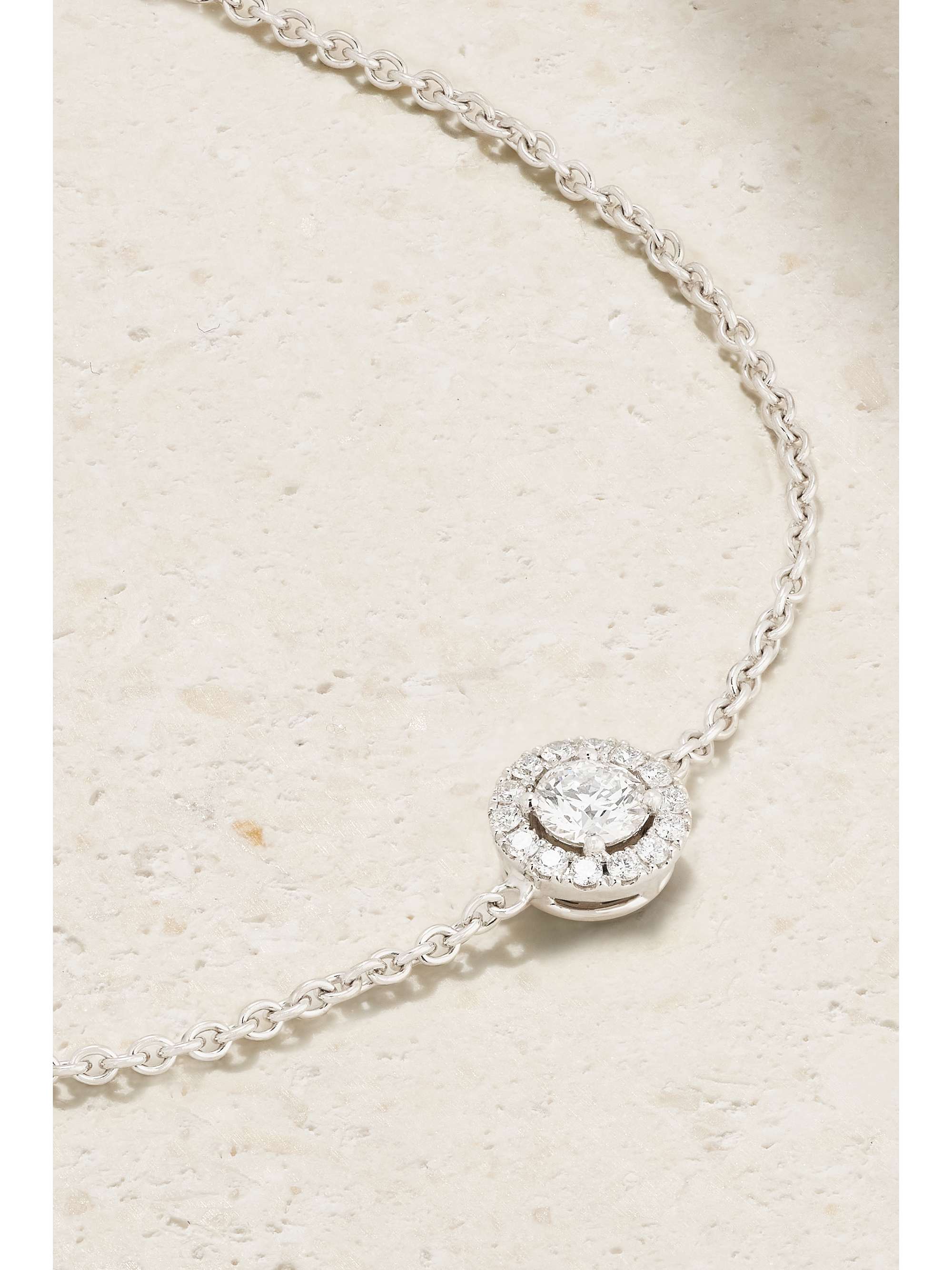 DE BEERS My First De Beers Aura 18-karat white gold diamond bracelet
