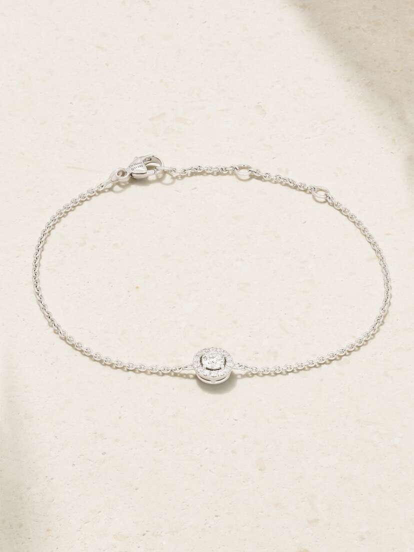 De Beers My First  Aura 18-karat White Gold Diamond Bracelet