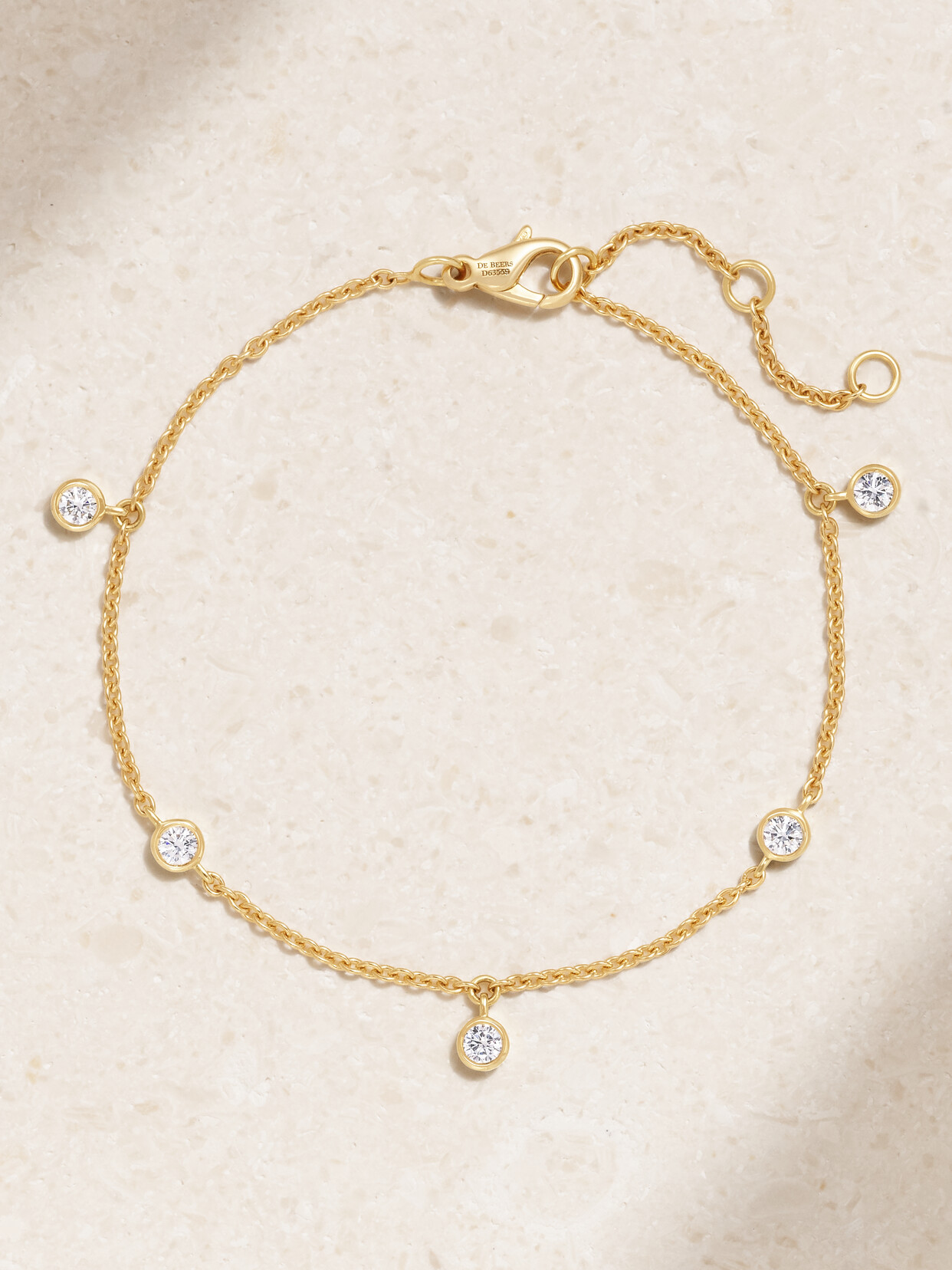 De Beers My First  Clea 18-karat Gold Diamond Bracelet