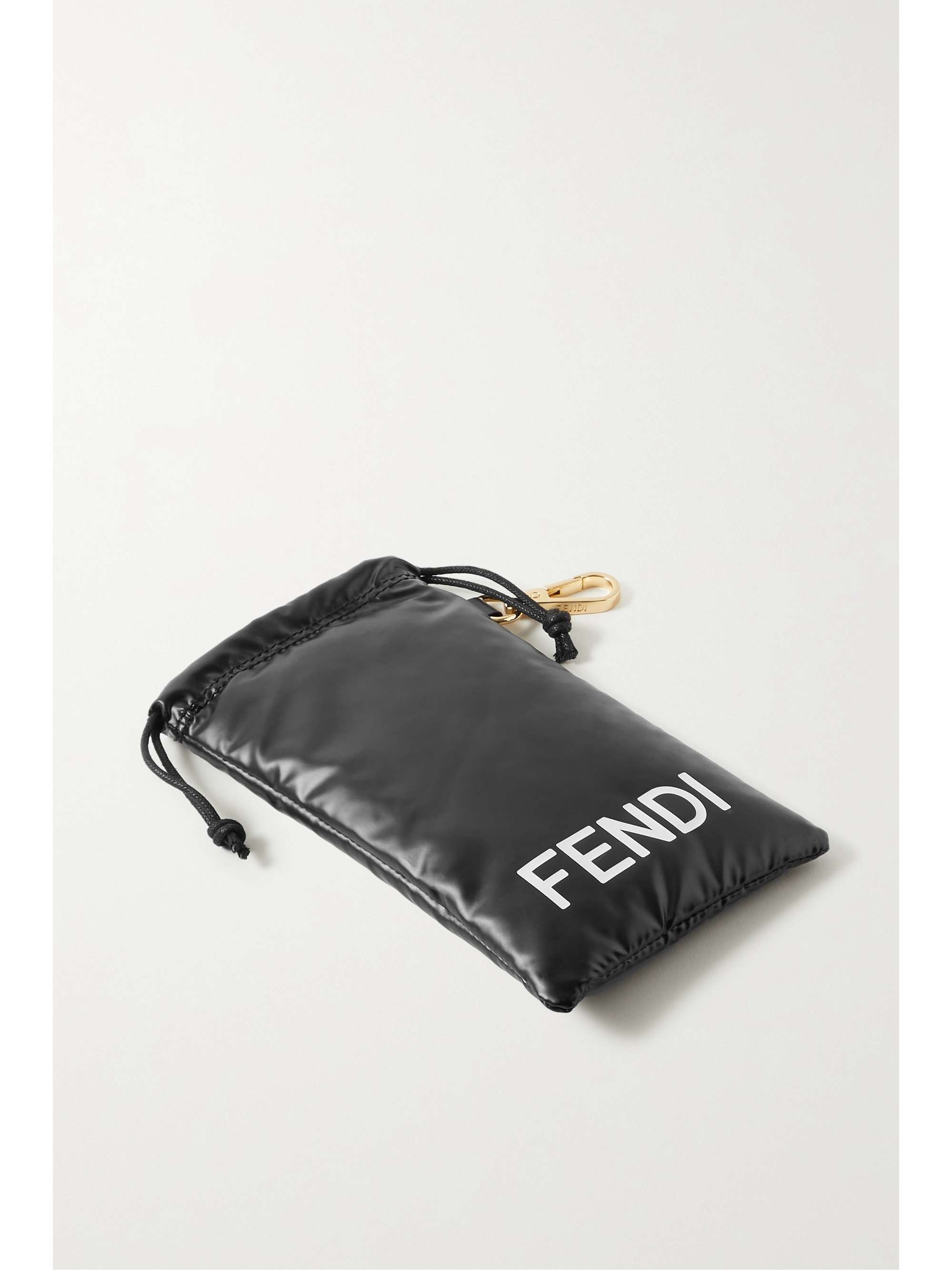 FENDI EYEWEAR نظارات شمسية O'Lock بإطار مربّع كبير الحجم من الأسيتات بنقشة صدفة السلحفاة