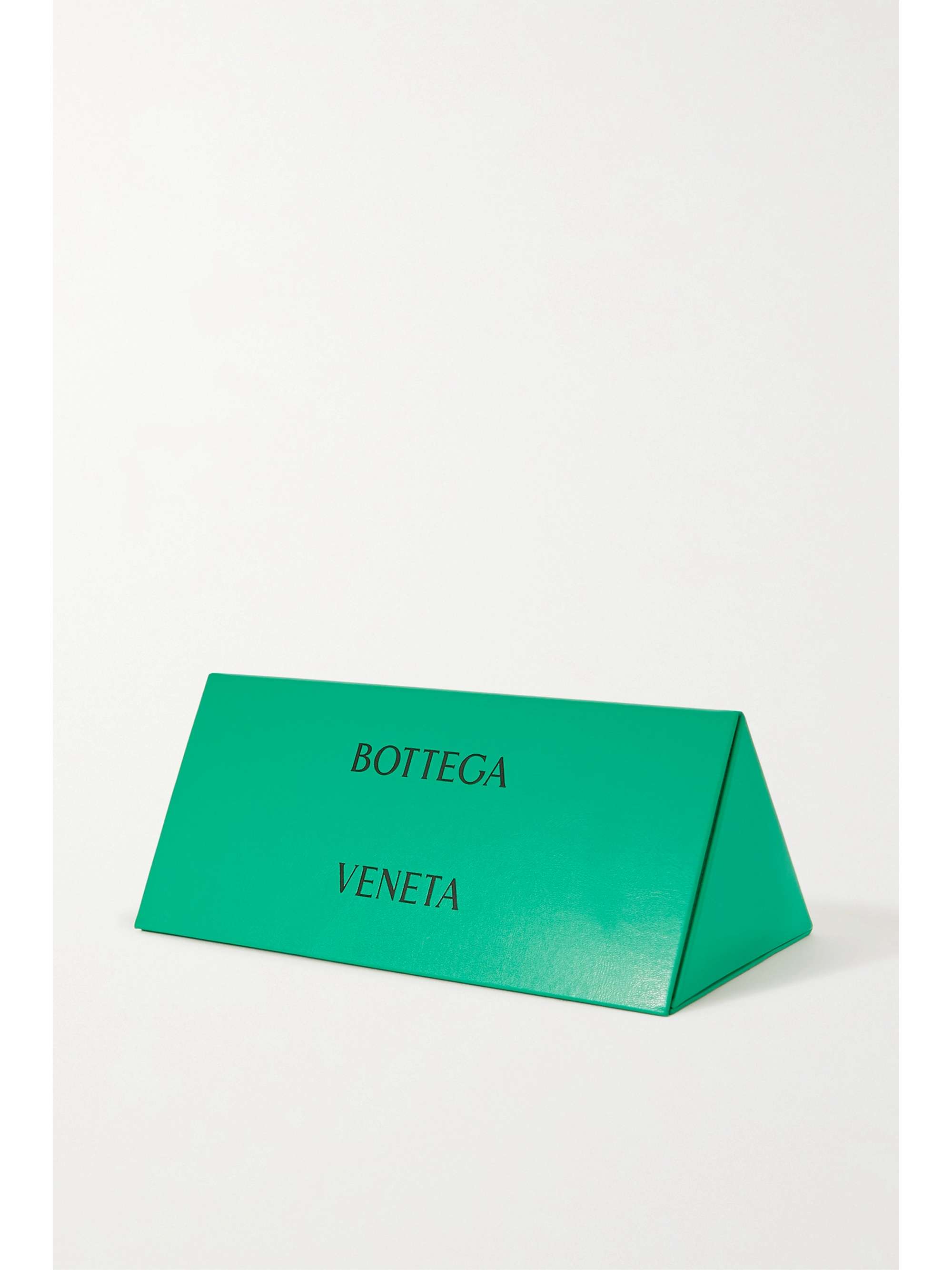 BOTTEGA VENETA EYEWEAR Original aviator-style gold-tone sunglasses