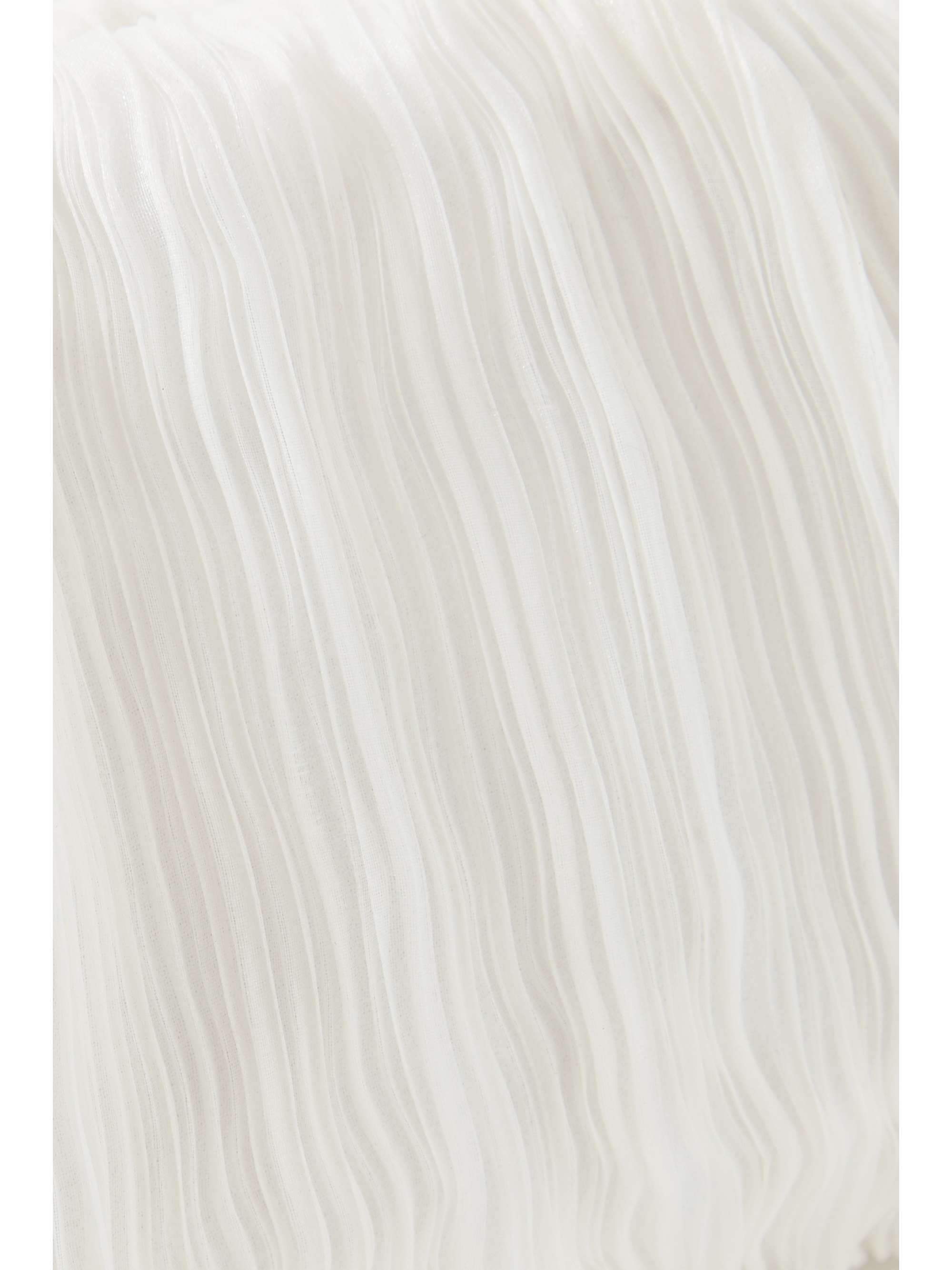 LOEFFLER RANDALL Baily plissé-shantung clutch