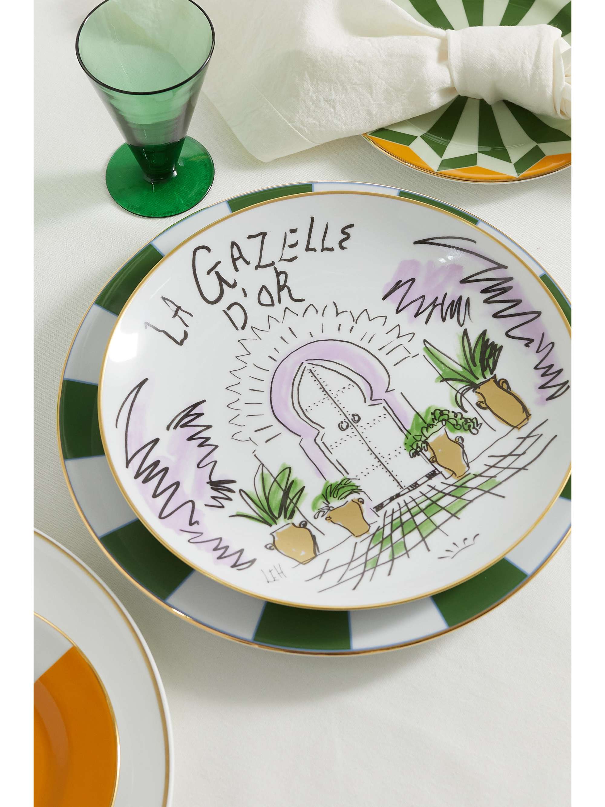 GINORI 1735 Petite assiette Arcadia, 20,5 cm