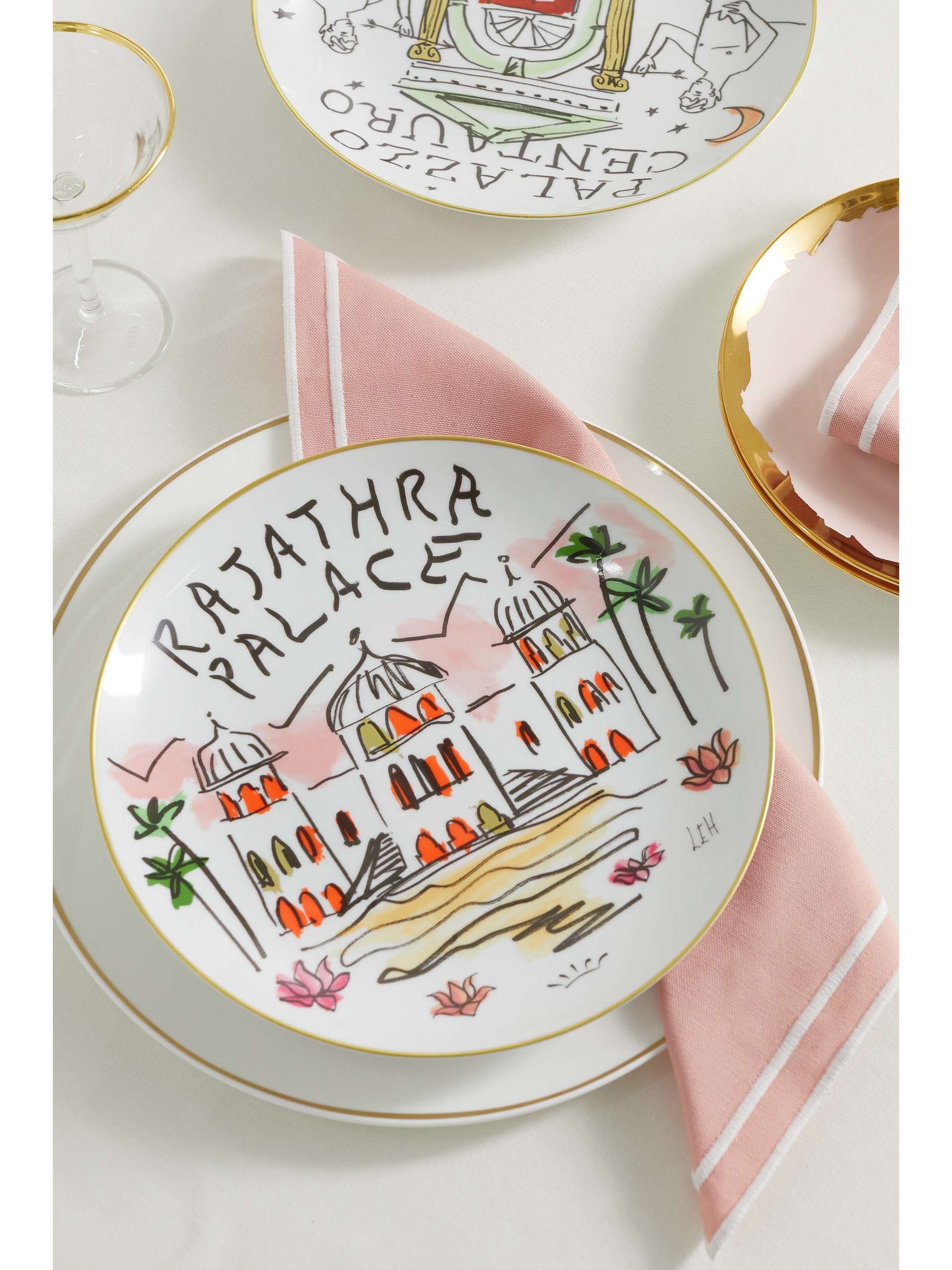 GINORI 1735 Petite assiette Arcadia, 20,5 cm