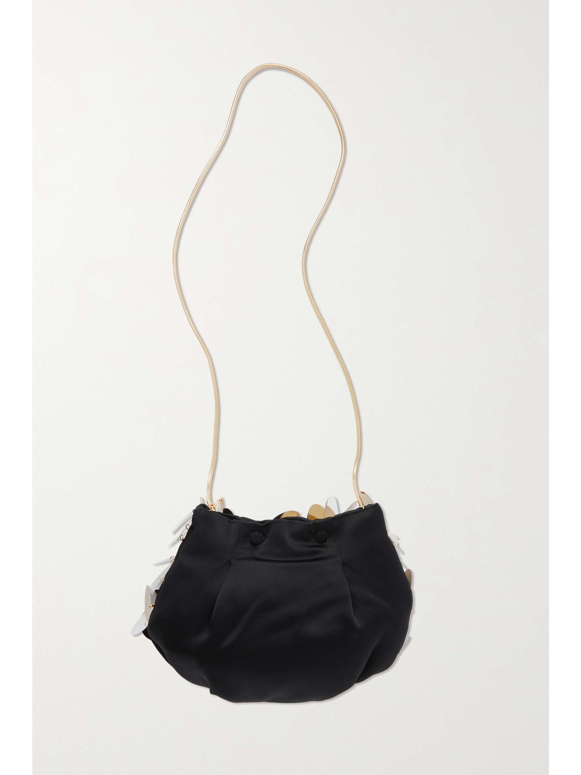 ROSANTICA Fiesta paillette-embellished satin shoulder bag