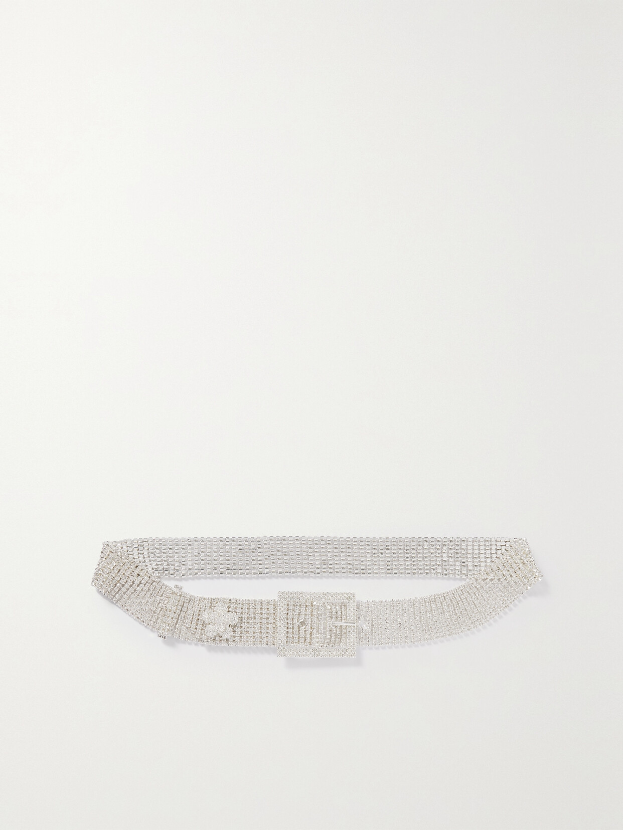 Magda Butrym - Silver-tone Crystal Belt - One size