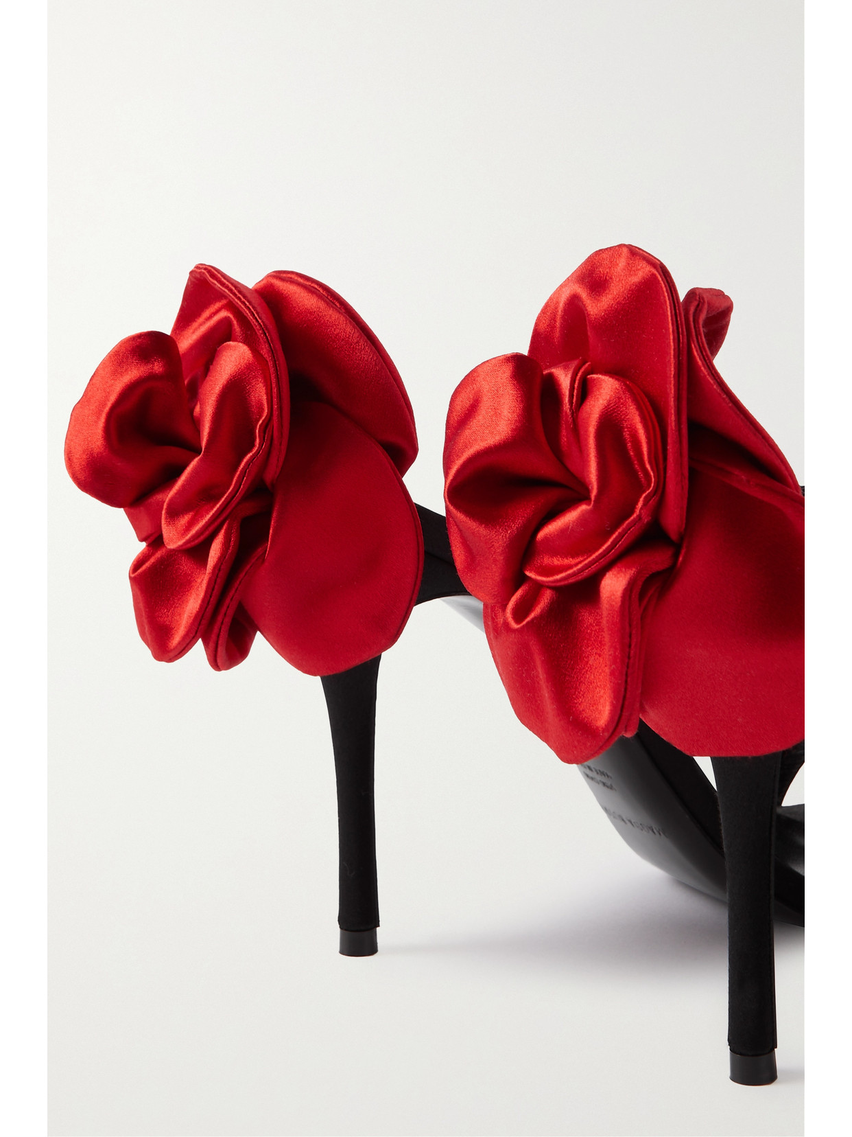 Appliquéd Lace-Up Sandals