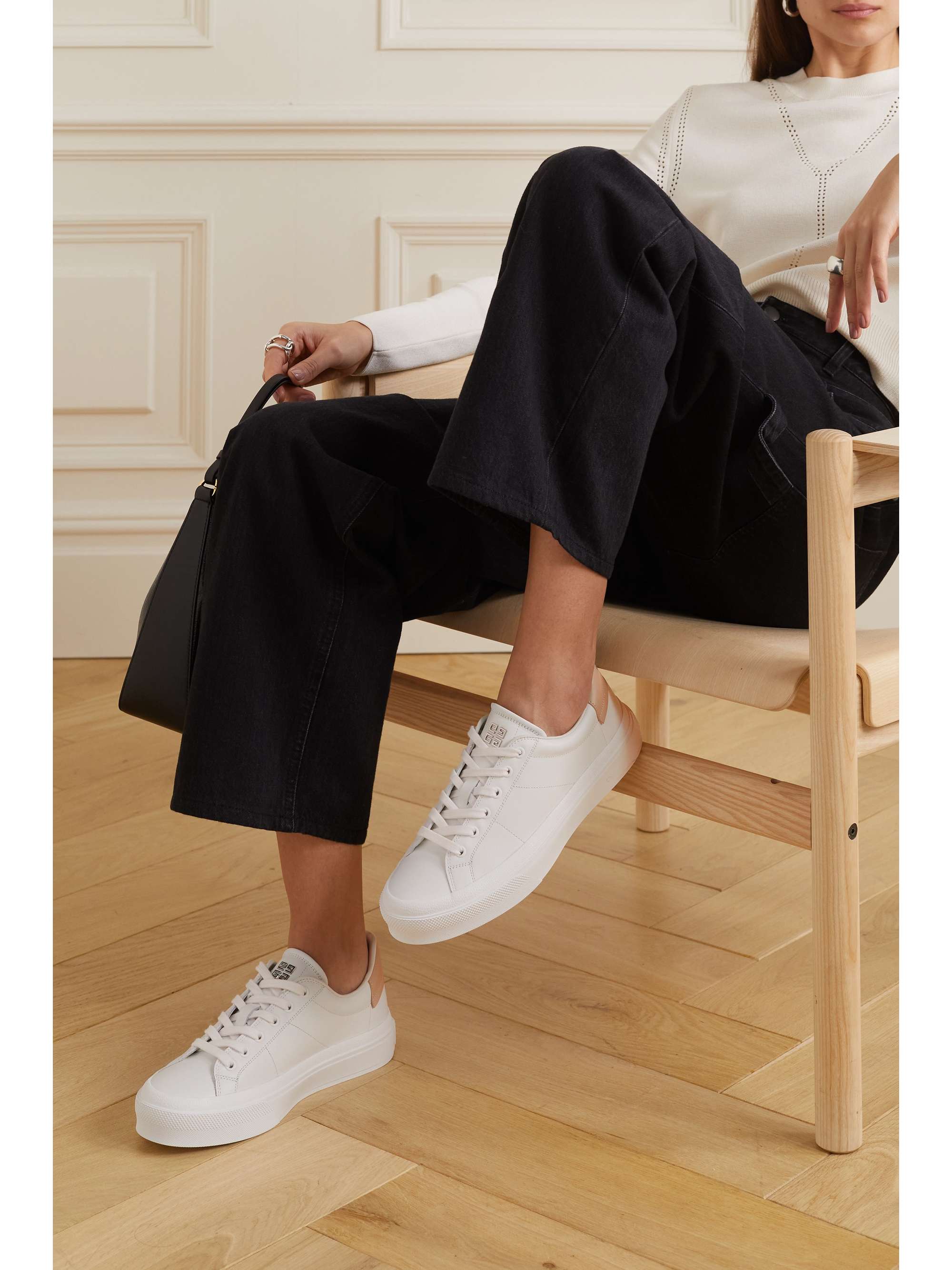 GIVENCHY City Sport leather sneakers | NET-A-PORTER