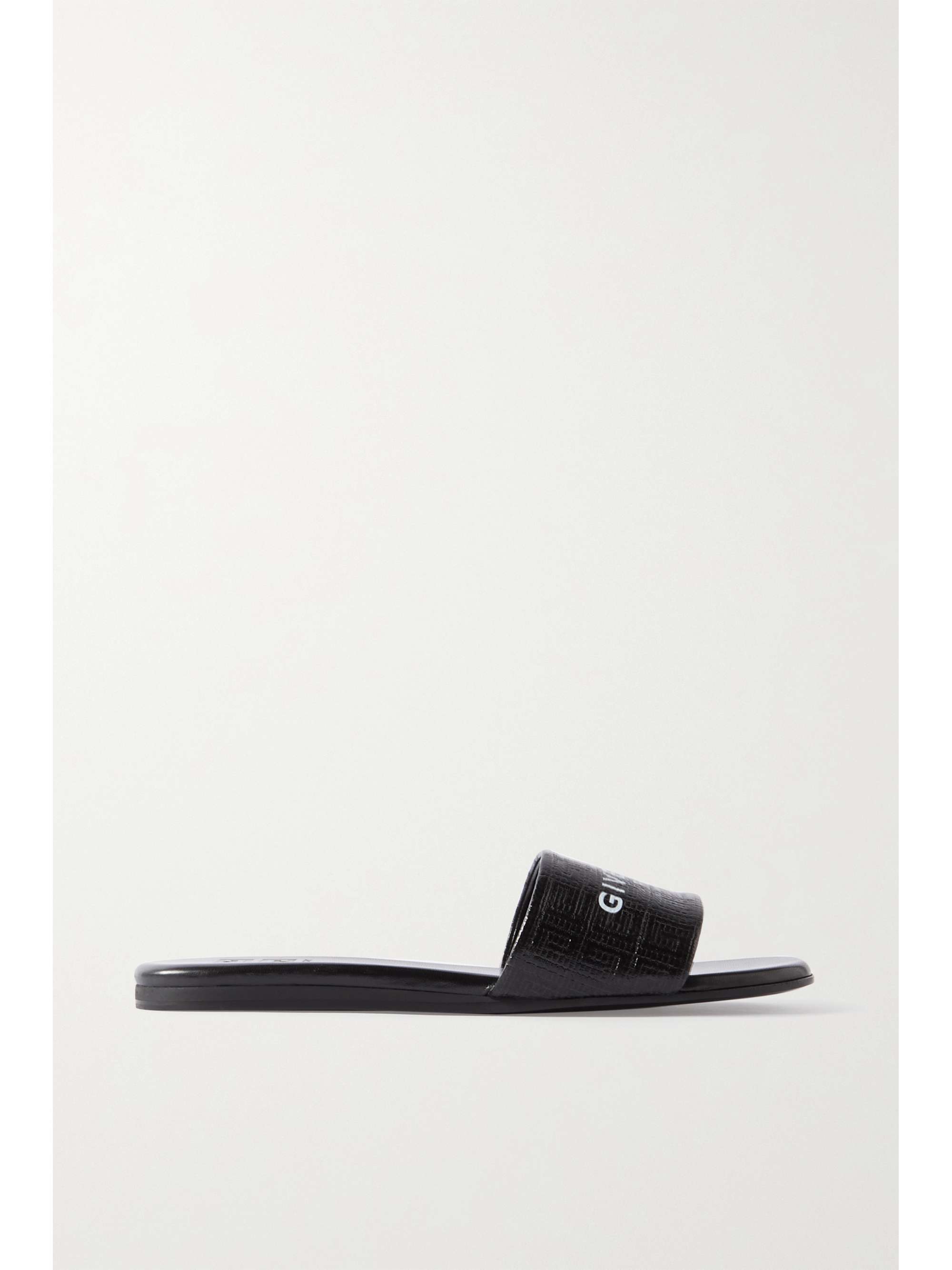 GIVENCHY 4G logo-print coated canvas-jacquard slides | NET-A-PORTER