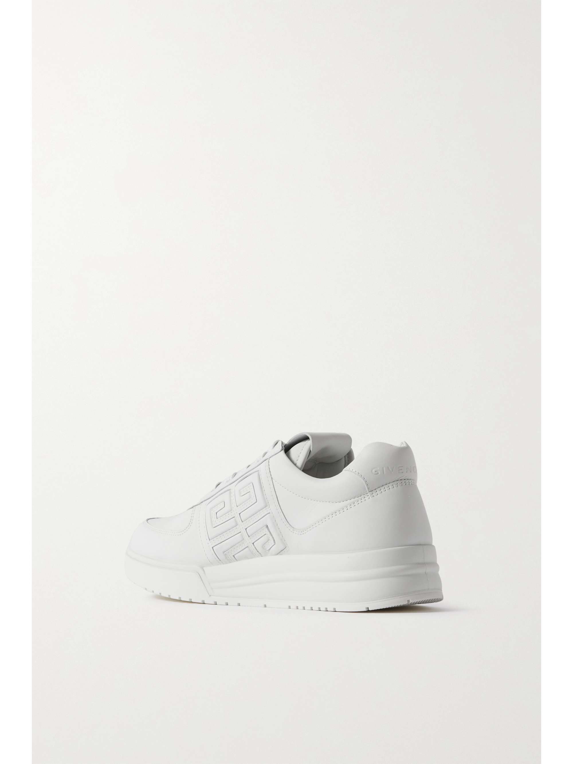 GIVENCHY 4G logo-embossed leather sneakers