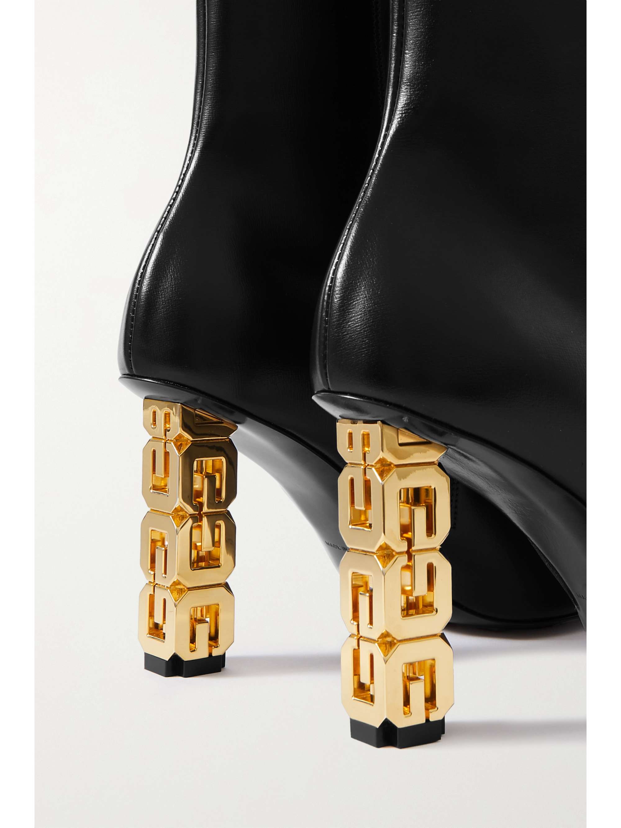 GIVENCHY G Cube logo-embellished leather ankle boots