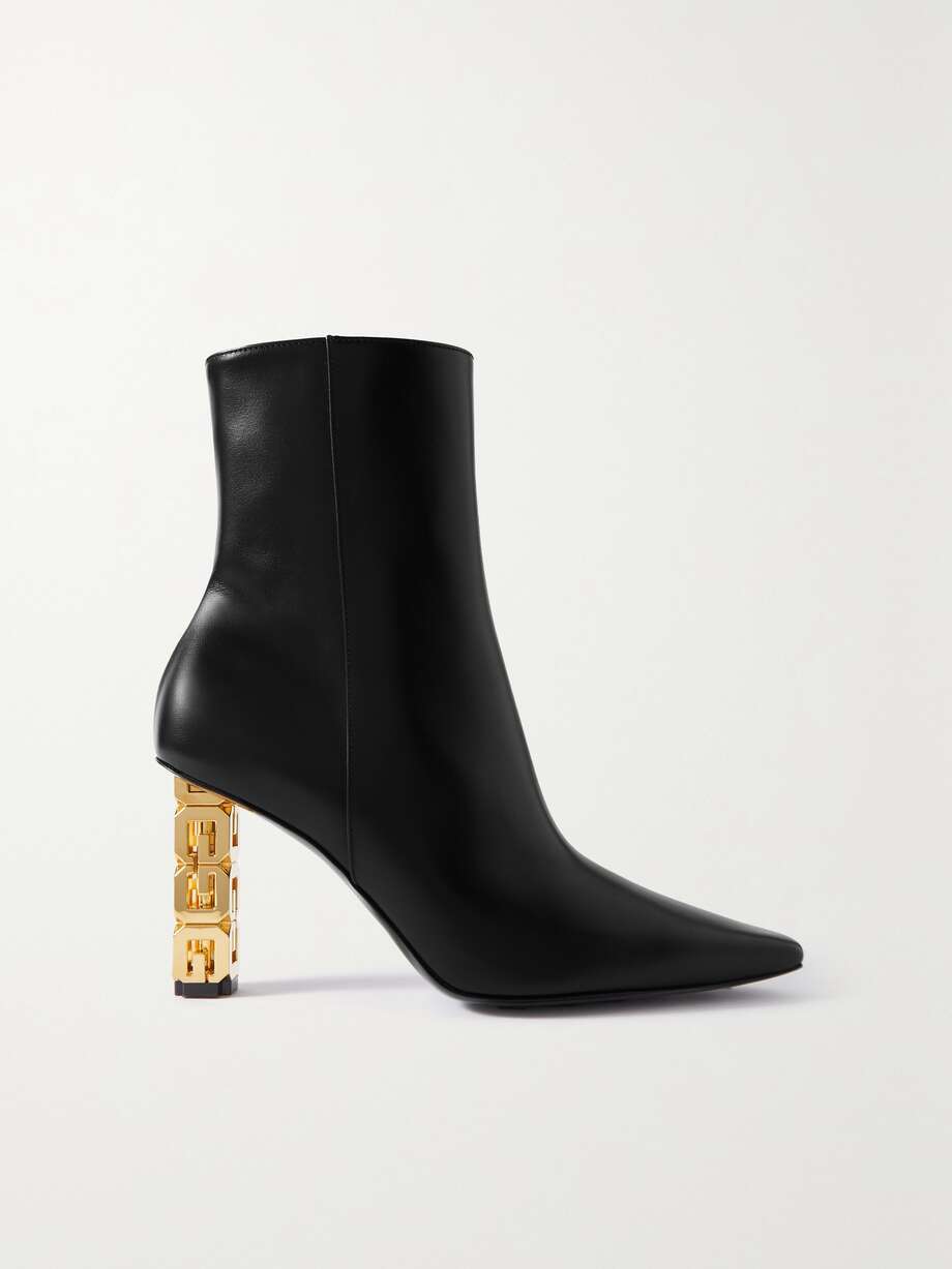 Logo Embellished Boots