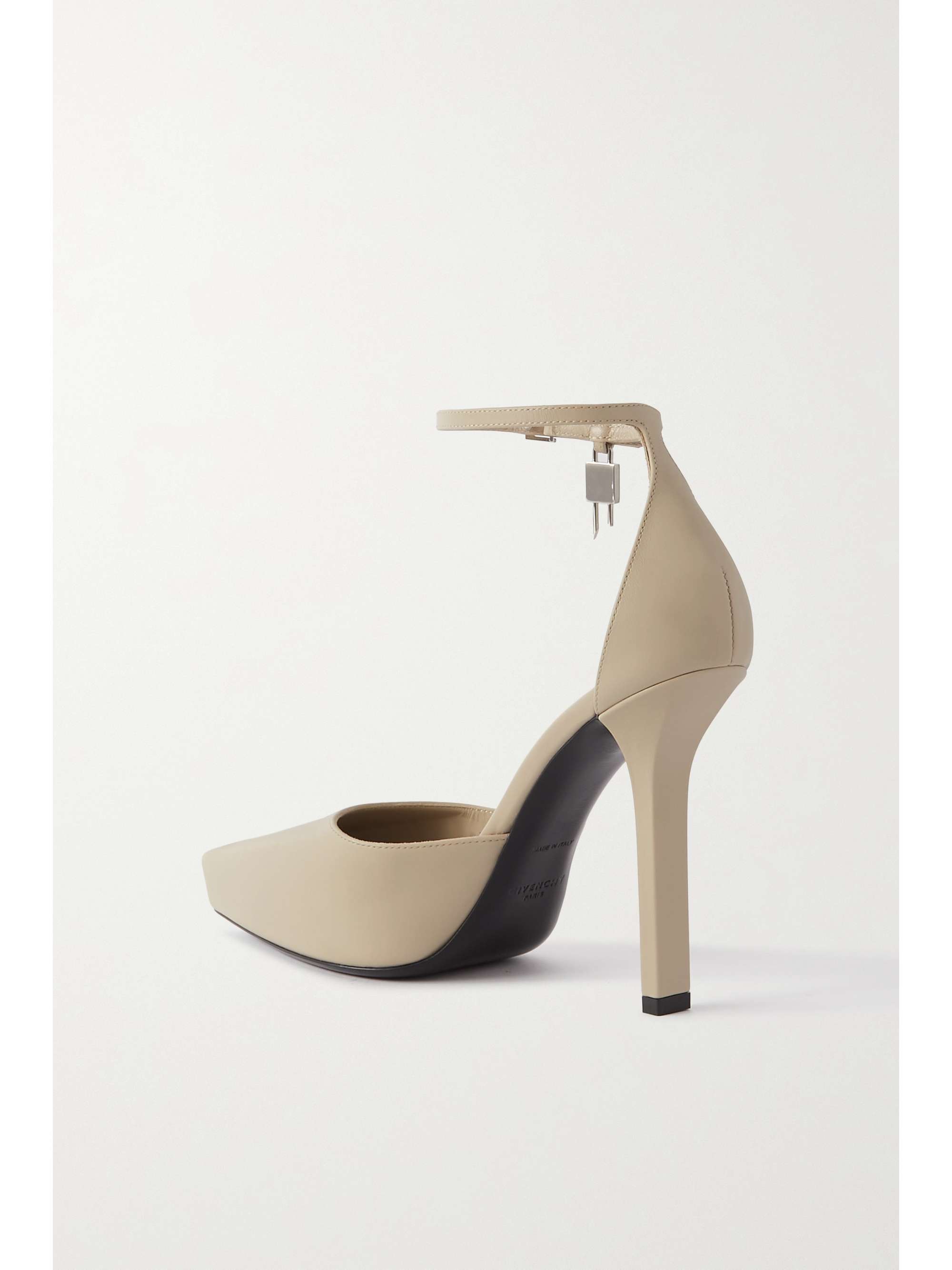 GIVENCHY G-Lock leather platform pumps