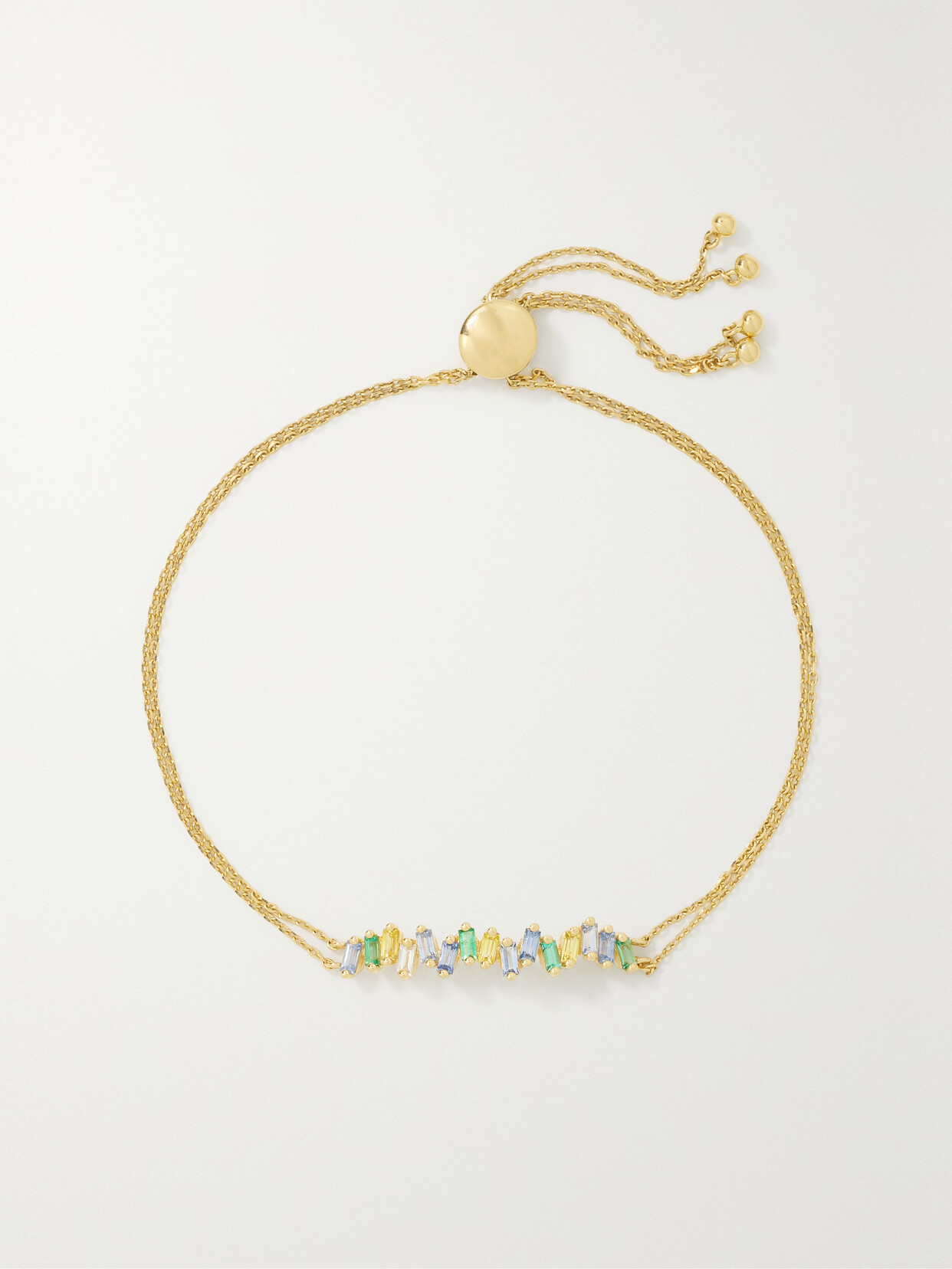 Suzanne Kalan Willow 18-karat  Multi-stone Necklace