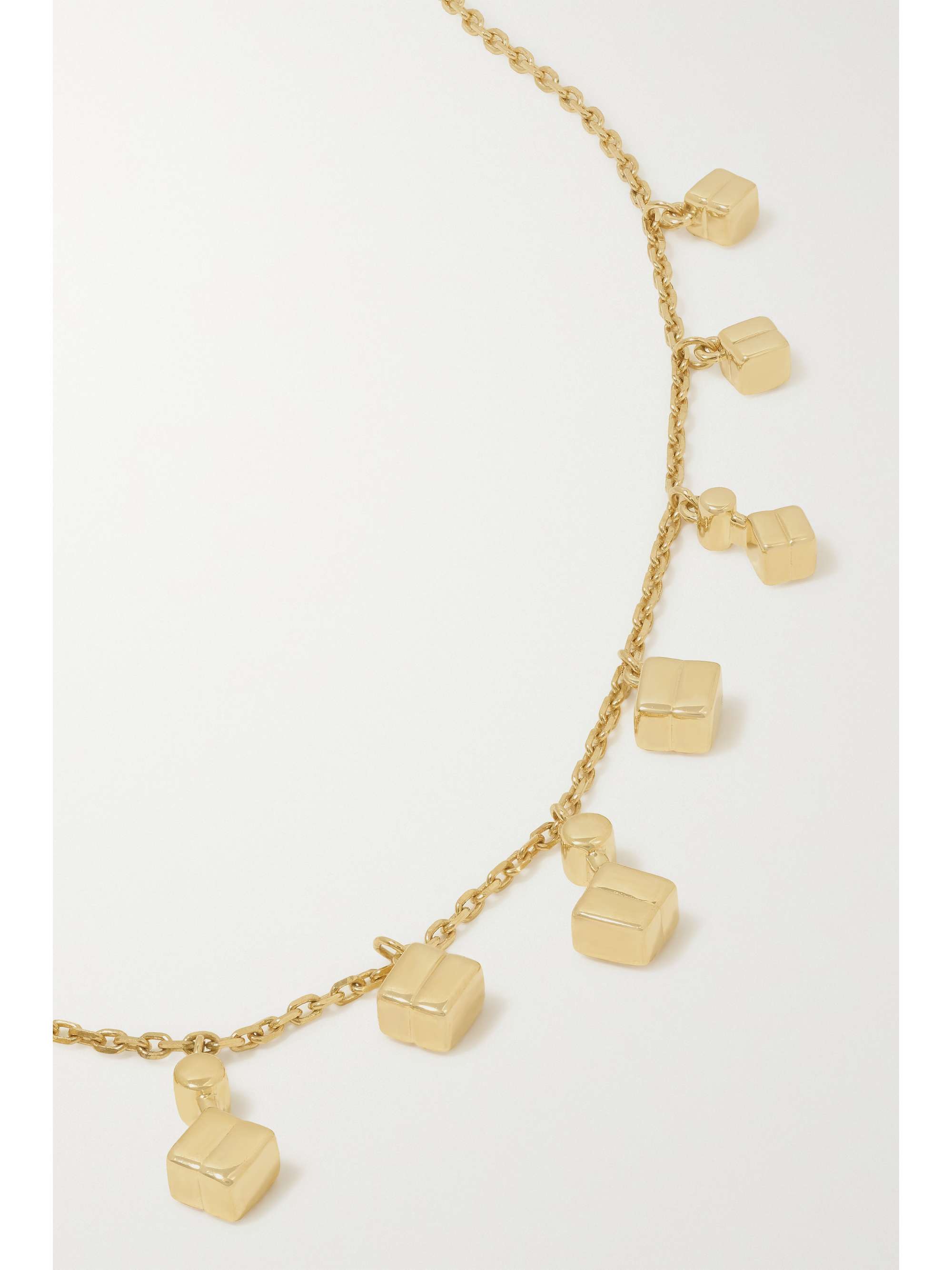 Gold 18karat gold necklace SUZANNE KALAN NETAPORTER