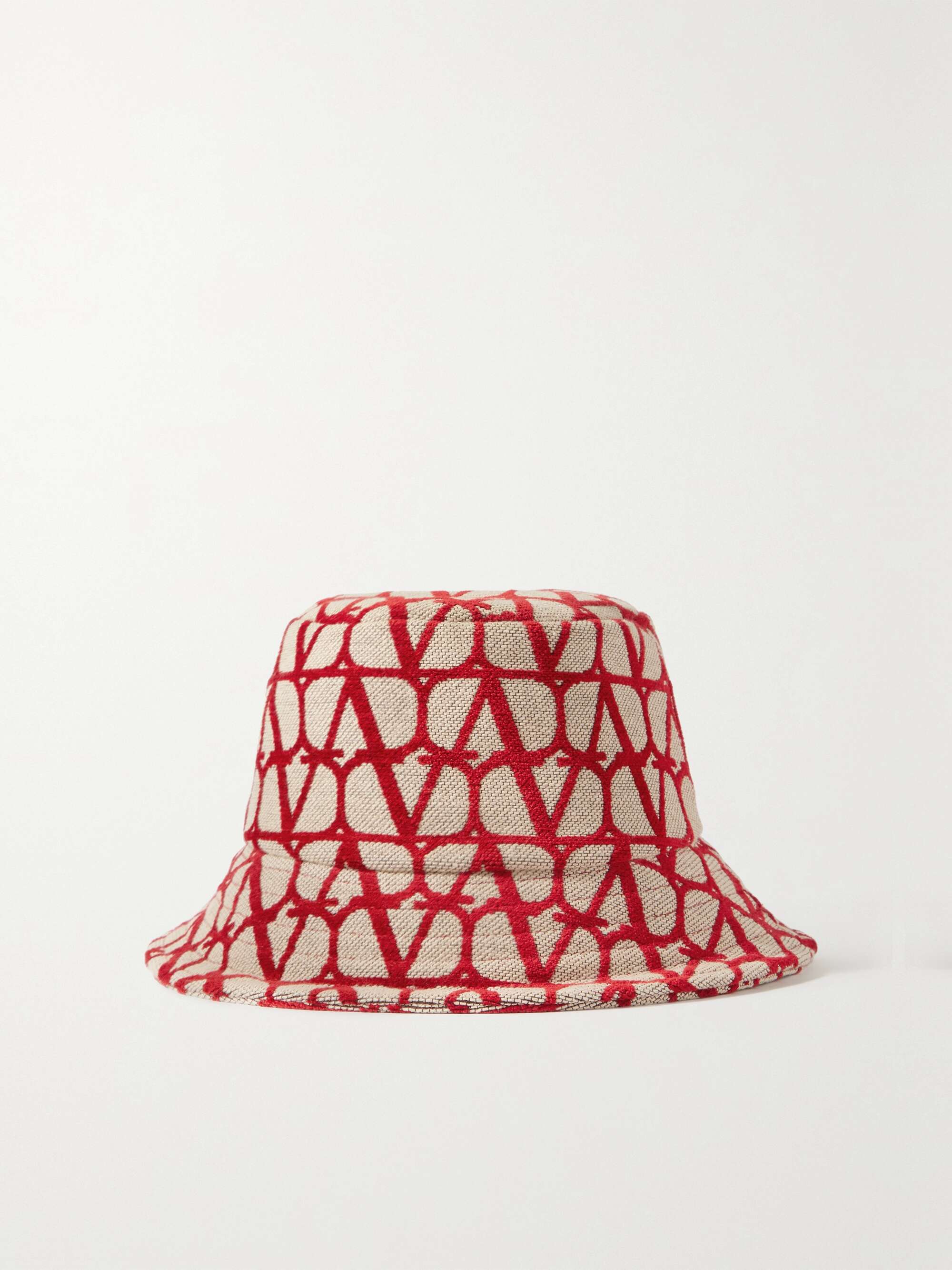 Valentino Garavani Women's Toile Iconographe Bucket Hat - Black - Hats